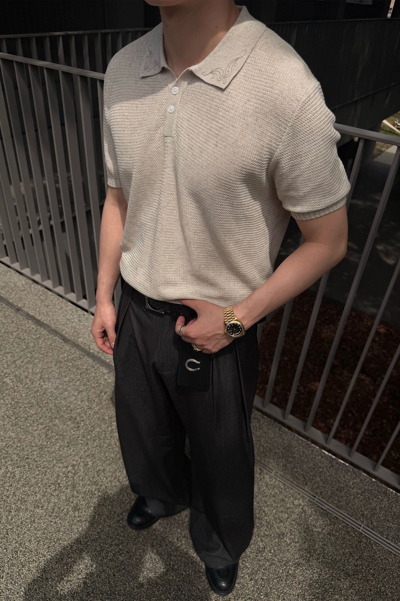 CATSSTAC Triple-Pleat Wool-Blend Wide-Leg Trousers, premium urban and streetwear designers apparel on PROJECTISR.com, CATSSTAC