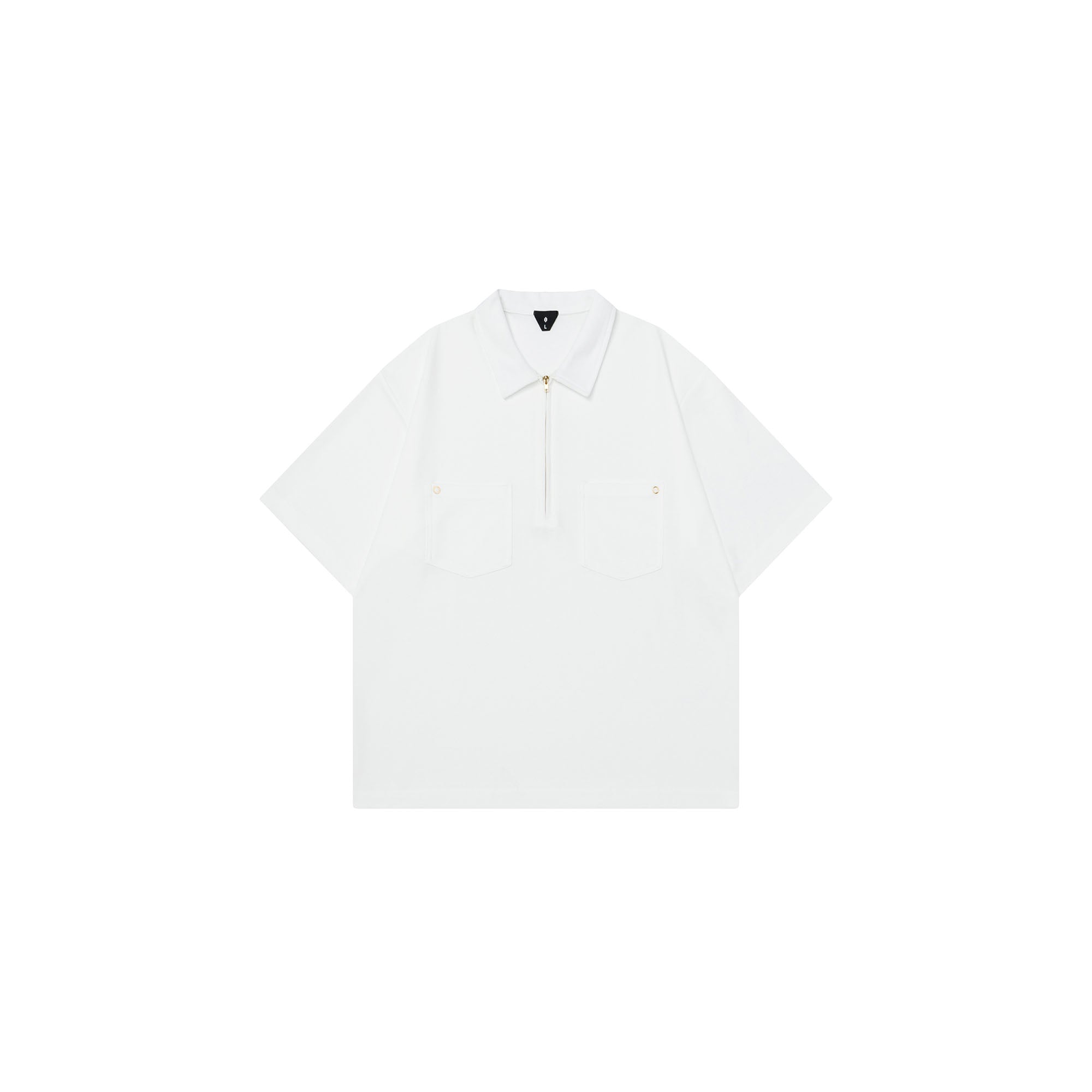 OVDY Essential Half-Zip Polo Pocket T-Shirt