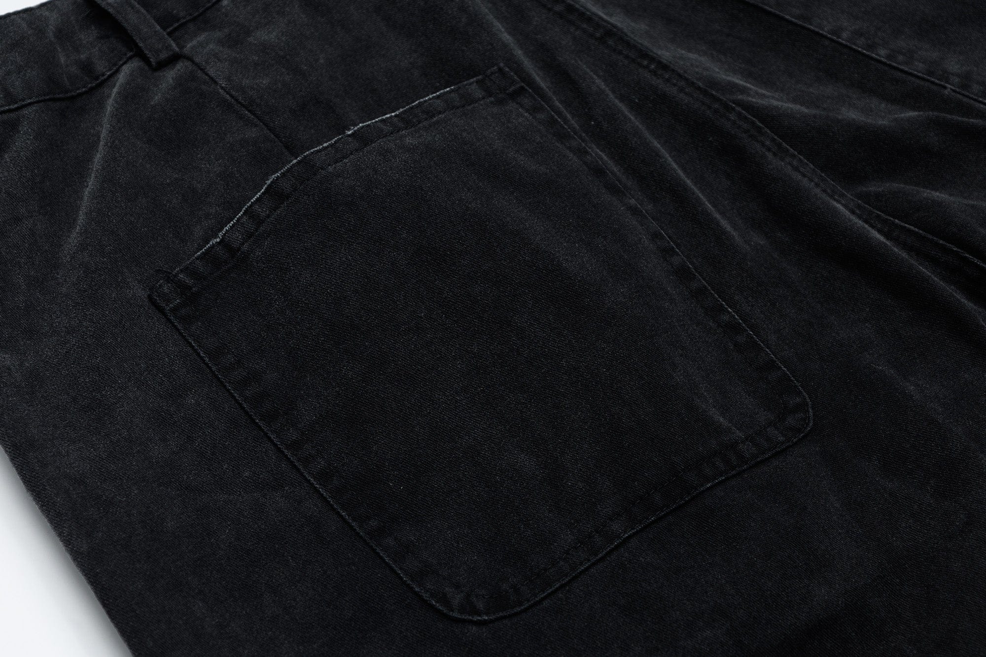 OVDY Distressed Turquoise Rivet Wide-Leg Pants, premium urban and streetwear designers apparel on PROJECTISR.com, OVDY