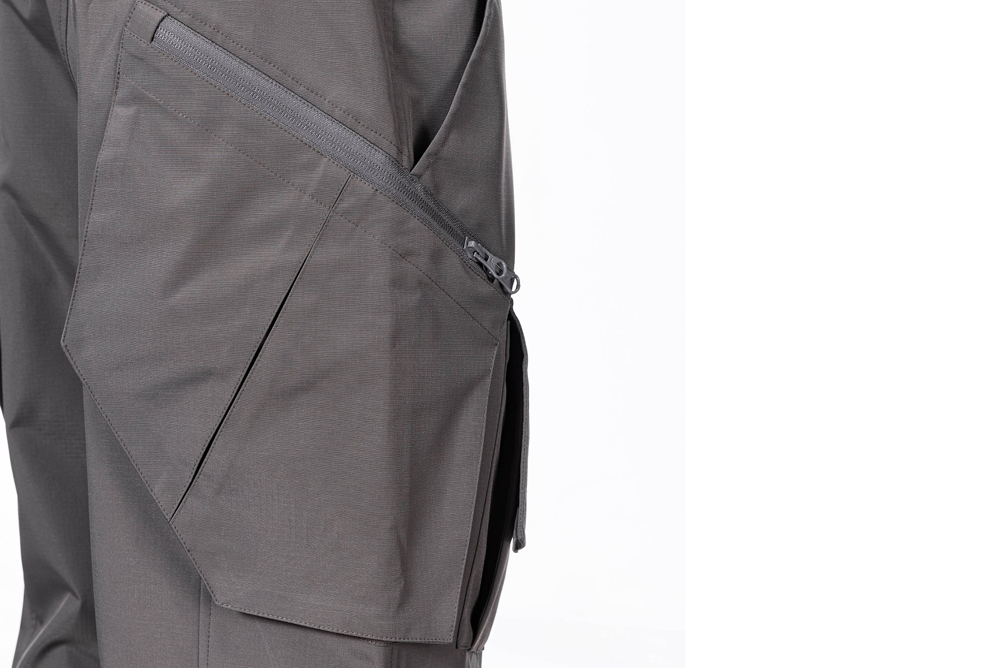 CATSSTAC Multi-Pocket Paneled Drawstring Cargo Pants