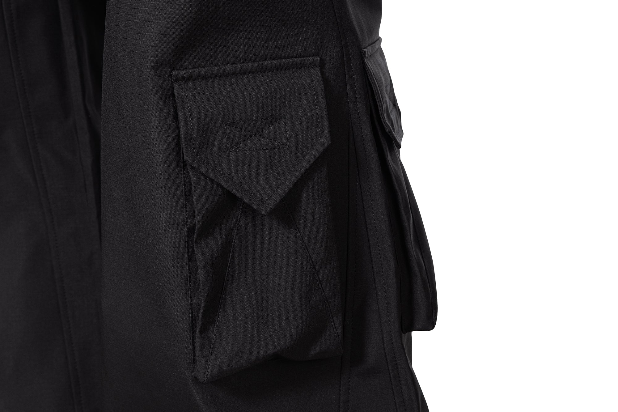 CATSSTAC Multi-Pocket Paneled Drawstring Cargo Pants