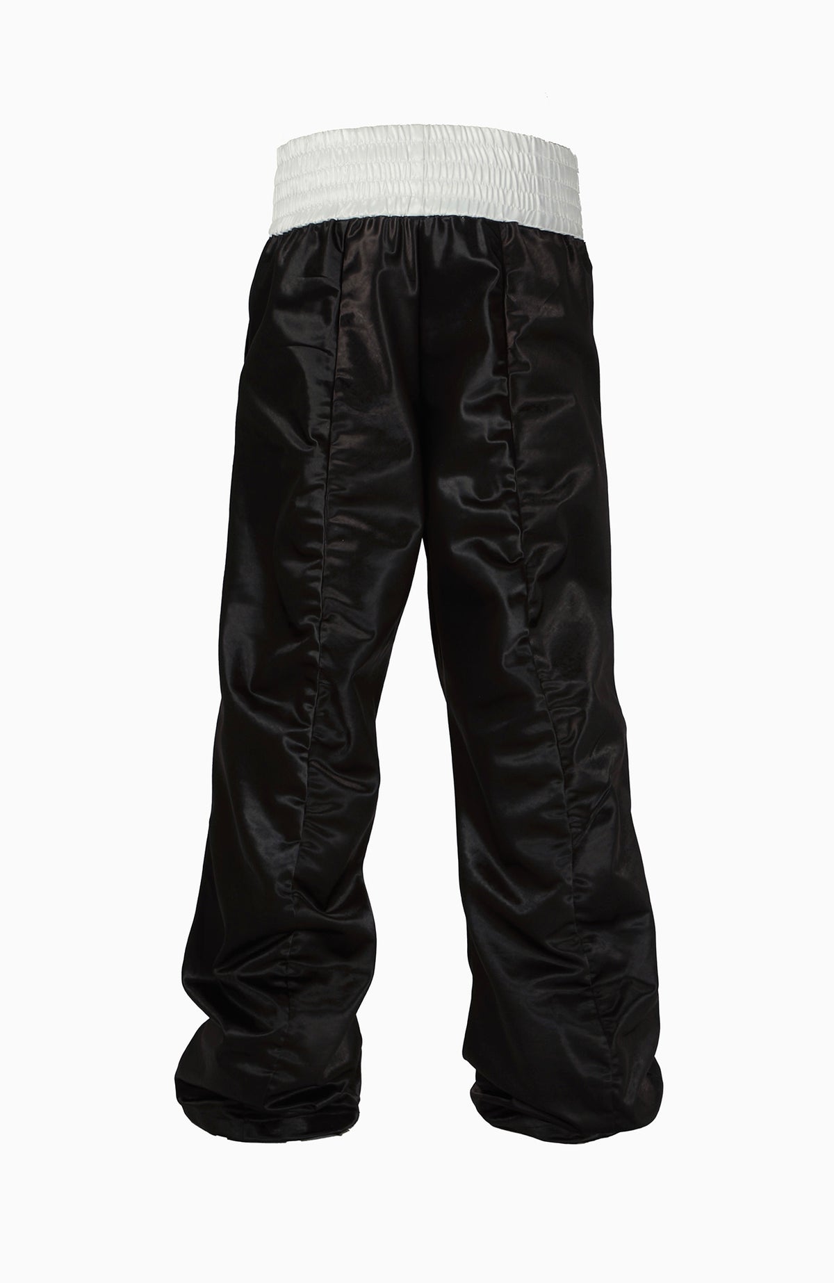 SEXXDEVIL Diamond Lettering Pleated Wide-Leg Pants