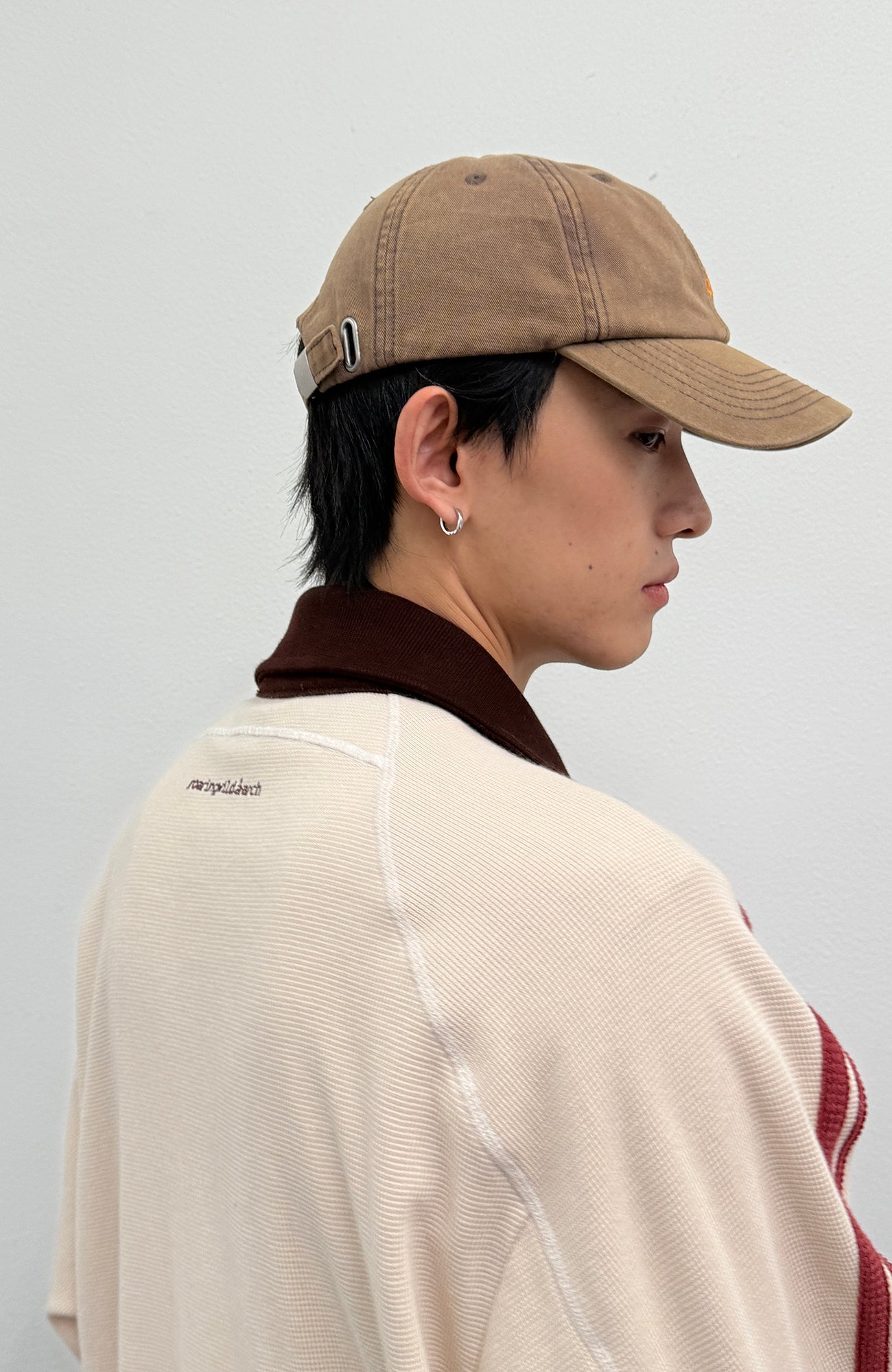 ROARINGWILD A ARCH Retro Stripe Raglan Track Jacket