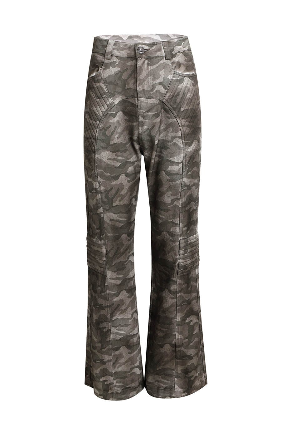 DND4DES Arc Spliced Tactical Camouflage Jeans, premium urban and streetwear designers apparel on PROJECTISR.com, DND4DES