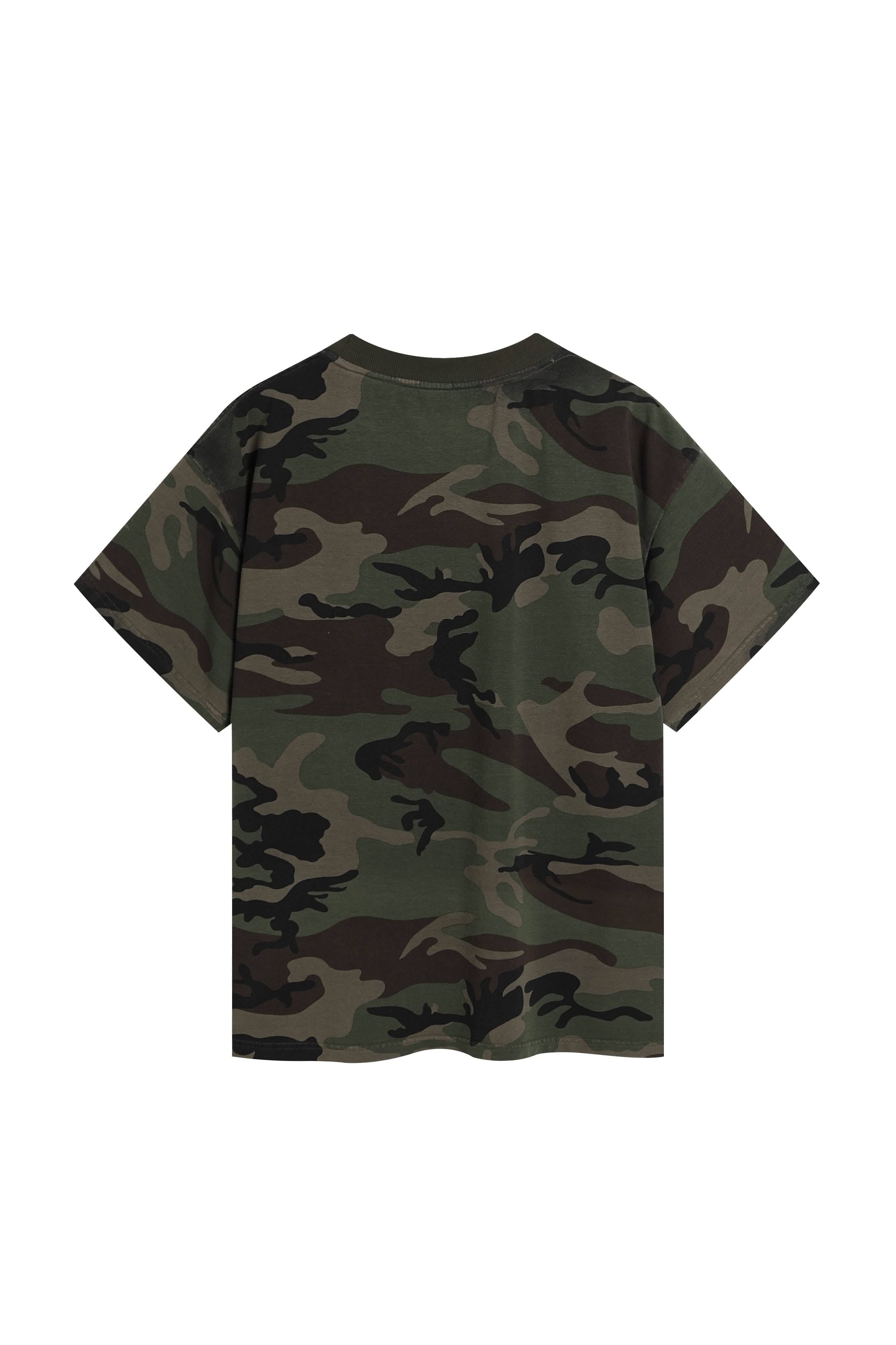 DND4DES Graffiti Camo Rivet T-Shirt, premium urban and streetwear designers apparel on PROJECTISR.com, DND4DES