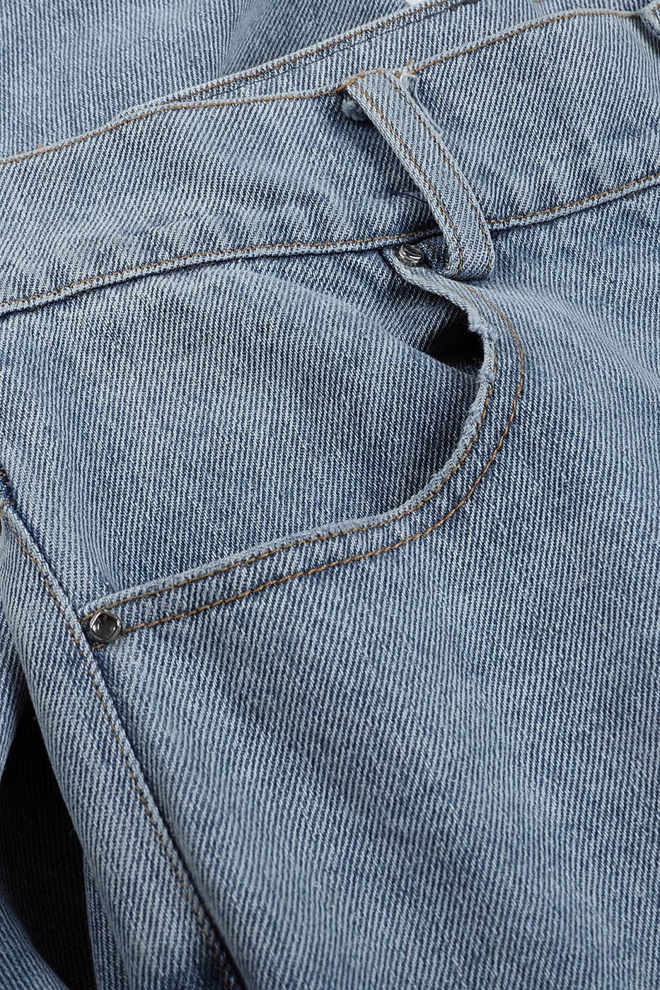 WHISTLEHUNTER Washed Stacked Jeans, premium urban and streetwear designers apparel on PROJECTISR.com, WHISTLEHUNTER