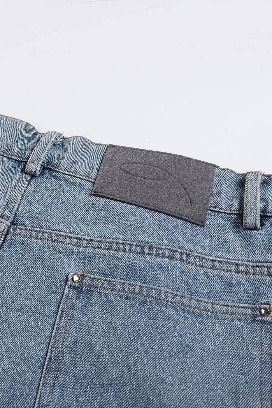 WHISTLEHUNTER Washed Stacked Jeans, premium urban and streetwear designers apparel on PROJECTISR.com, WHISTLEHUNTER