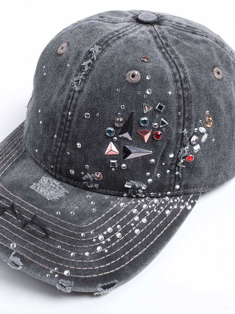 DND4DES Crystallized Distressed Hat, premium urban and streetwear designers apparel on PROJECTISR.com, DND4DES