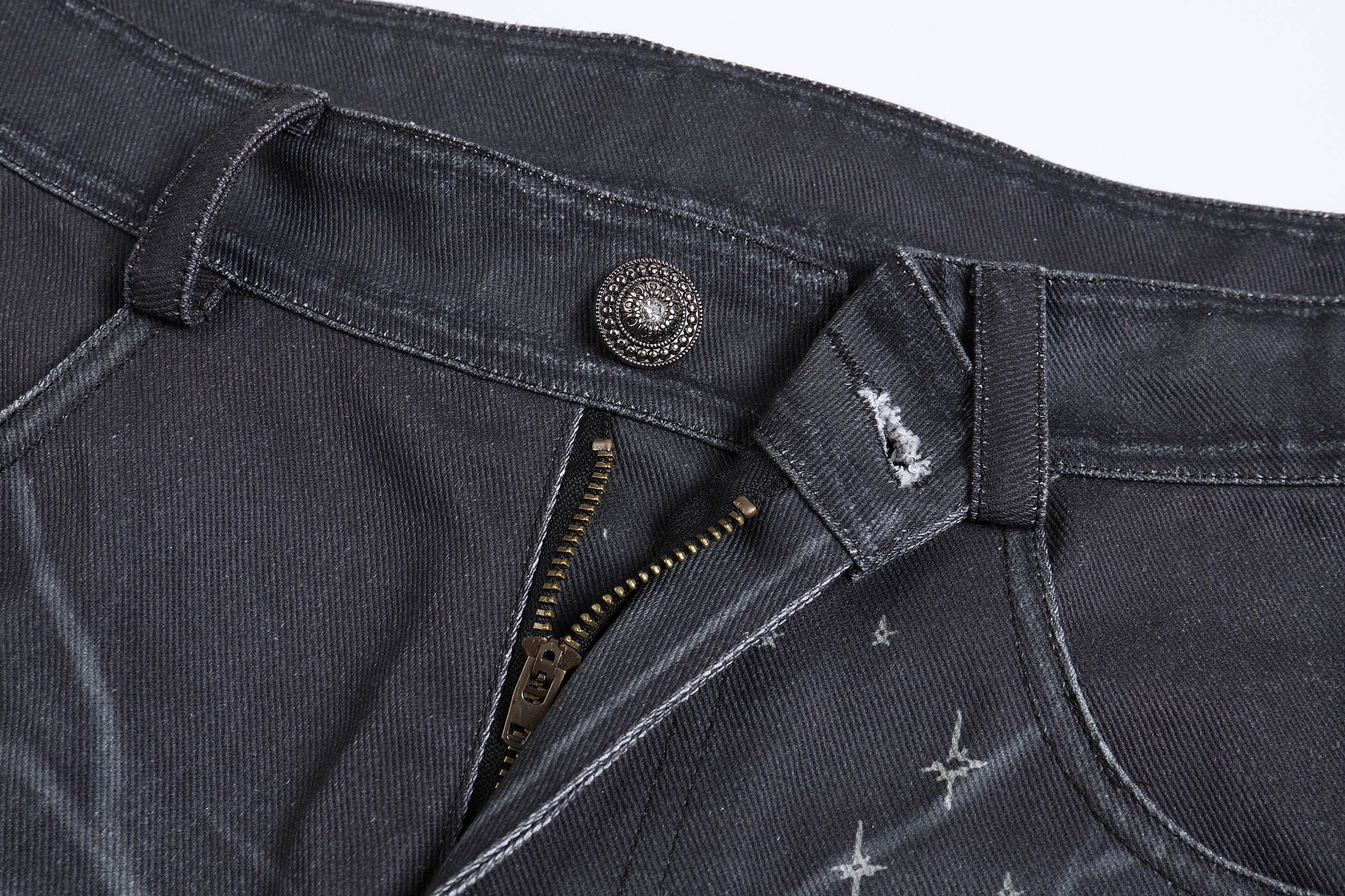 DND4DES Stardust Acid-Washed Jeans