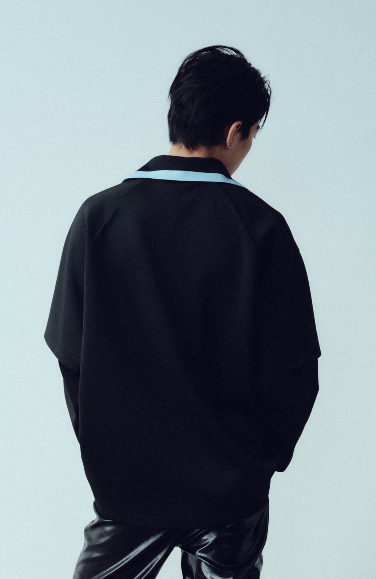 KADAKADA Diamond Graphic Layered Jersey