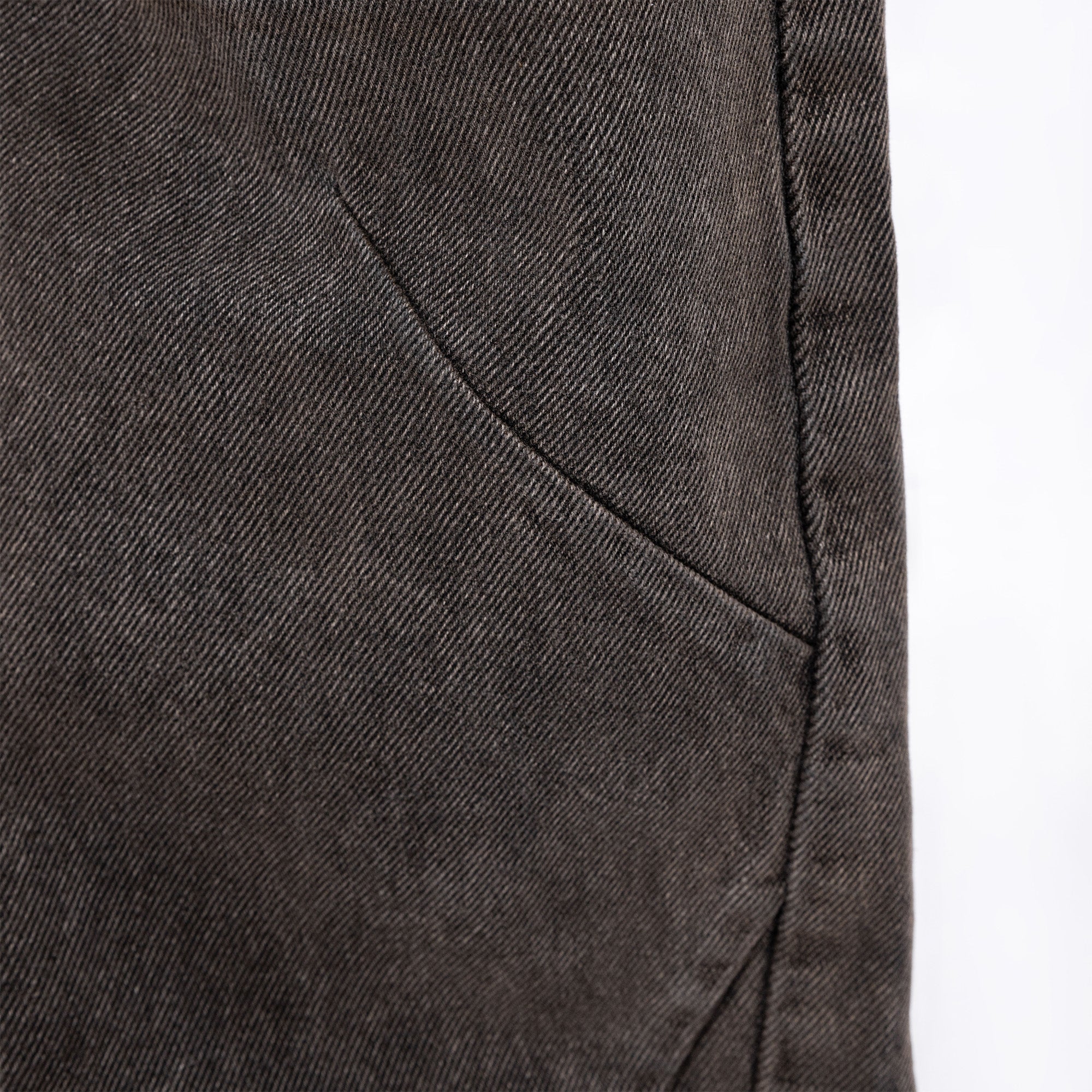 CATSSTAC Rust-Wash Distressed Flared Jeans, premium urban and streetwear designers apparel on PROJECTISR.com, CATSSTAC
