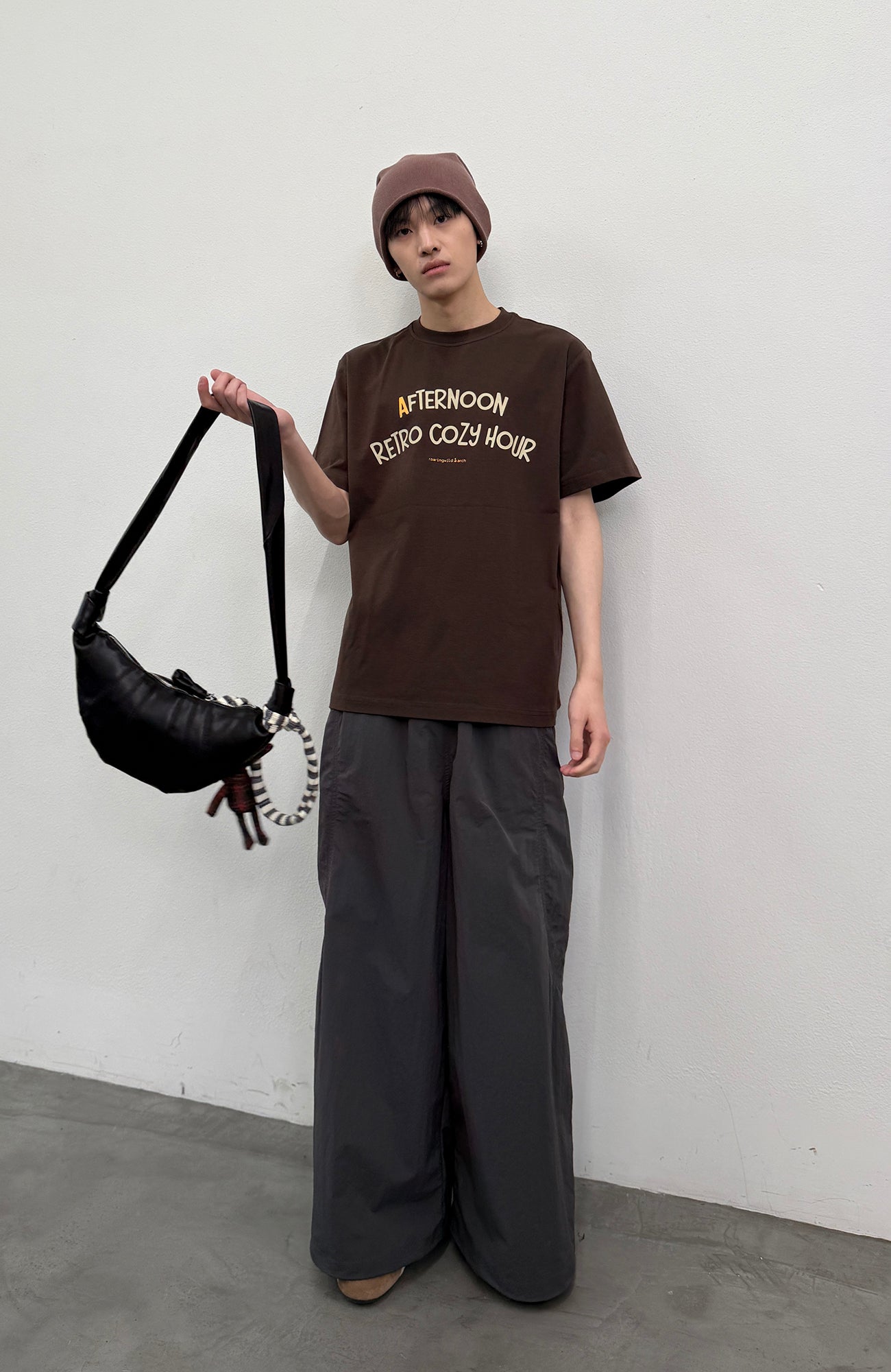 ROARINGWILD A ARCH Quick-Dry Wide-Leg Parachute Pants