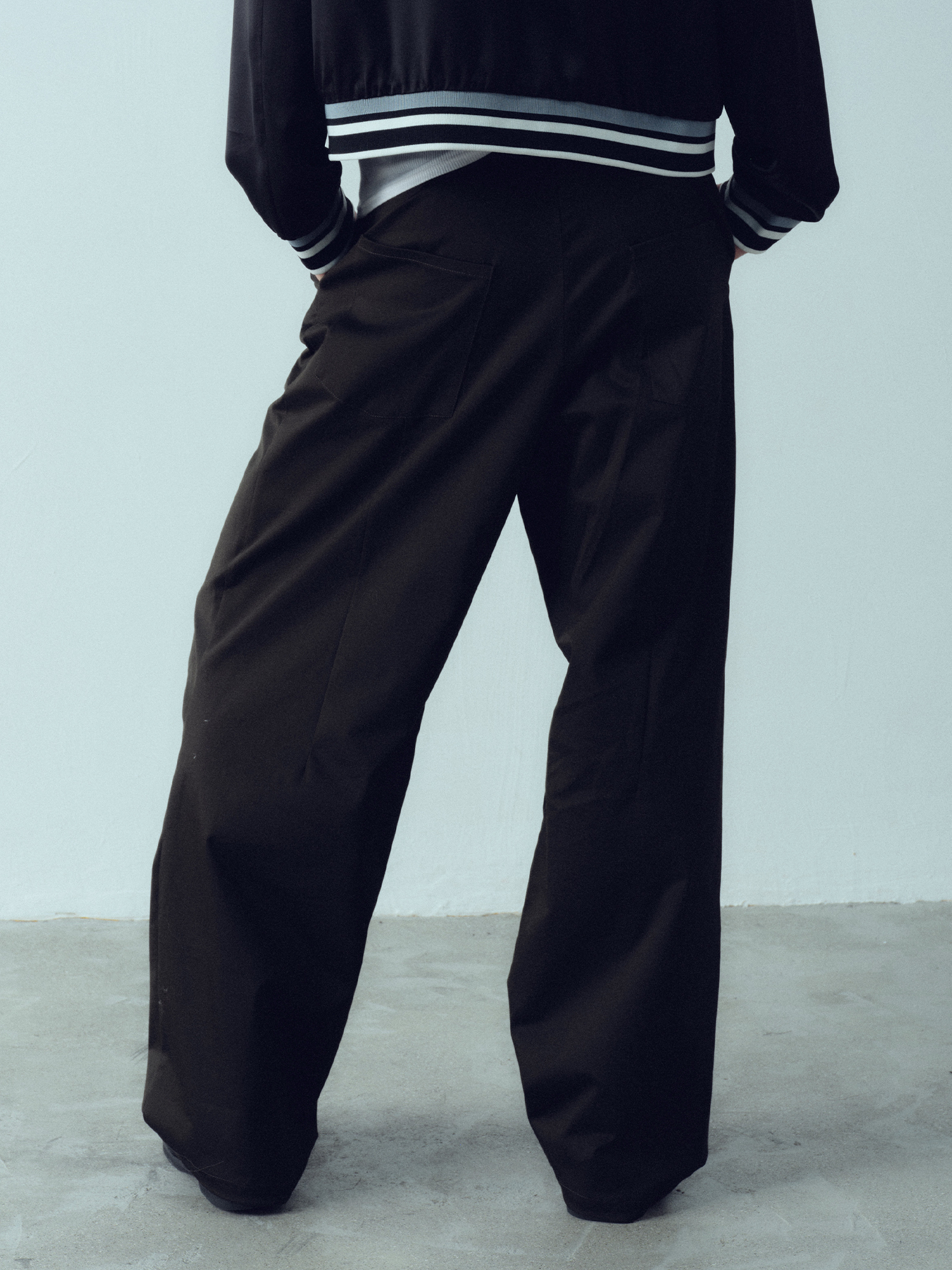 KADAKADA Deconstructed Apron-Wrap Trousers