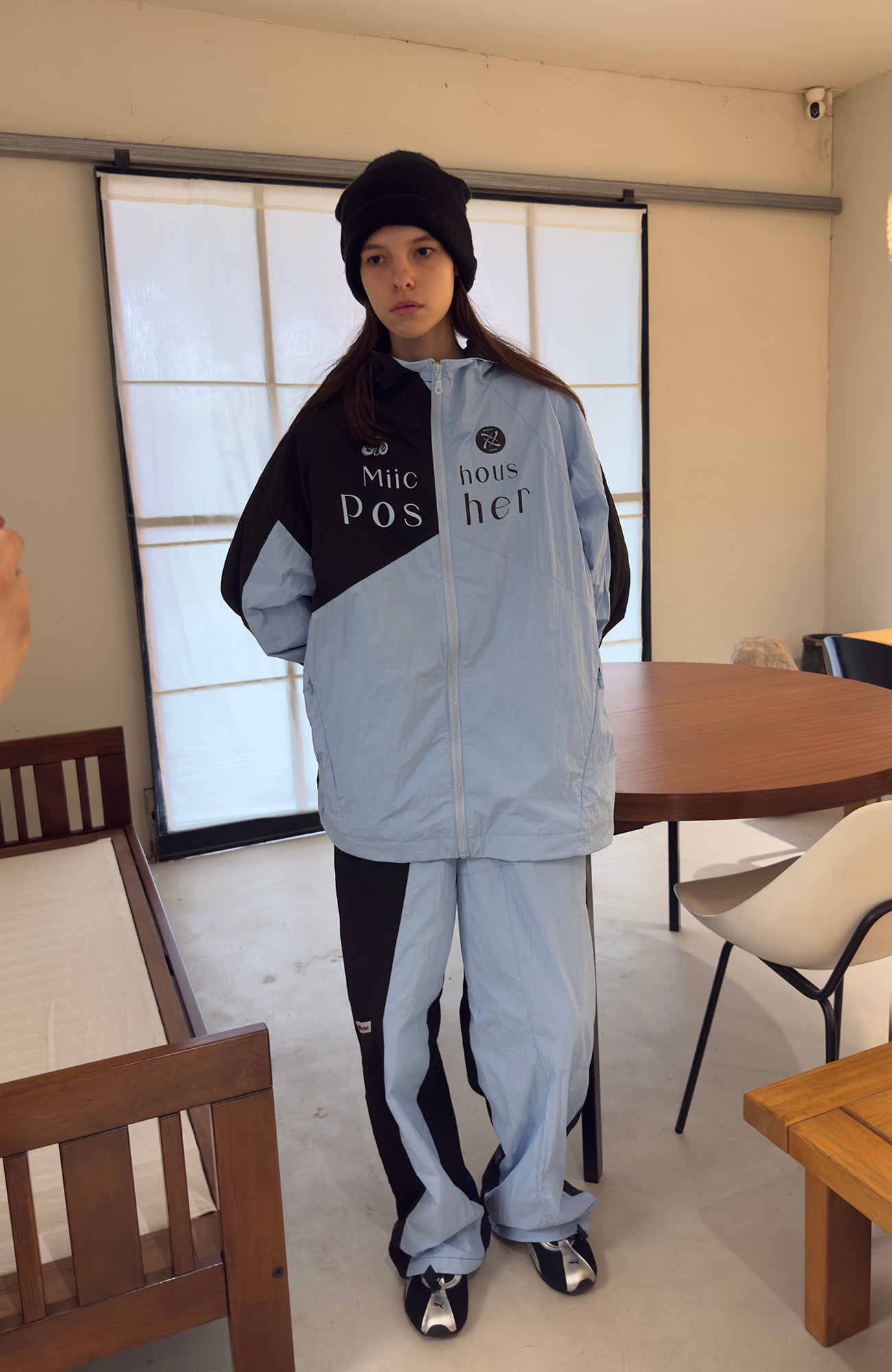 MIICHOUS Contrast Panel Detachable Liner Ski Jacket