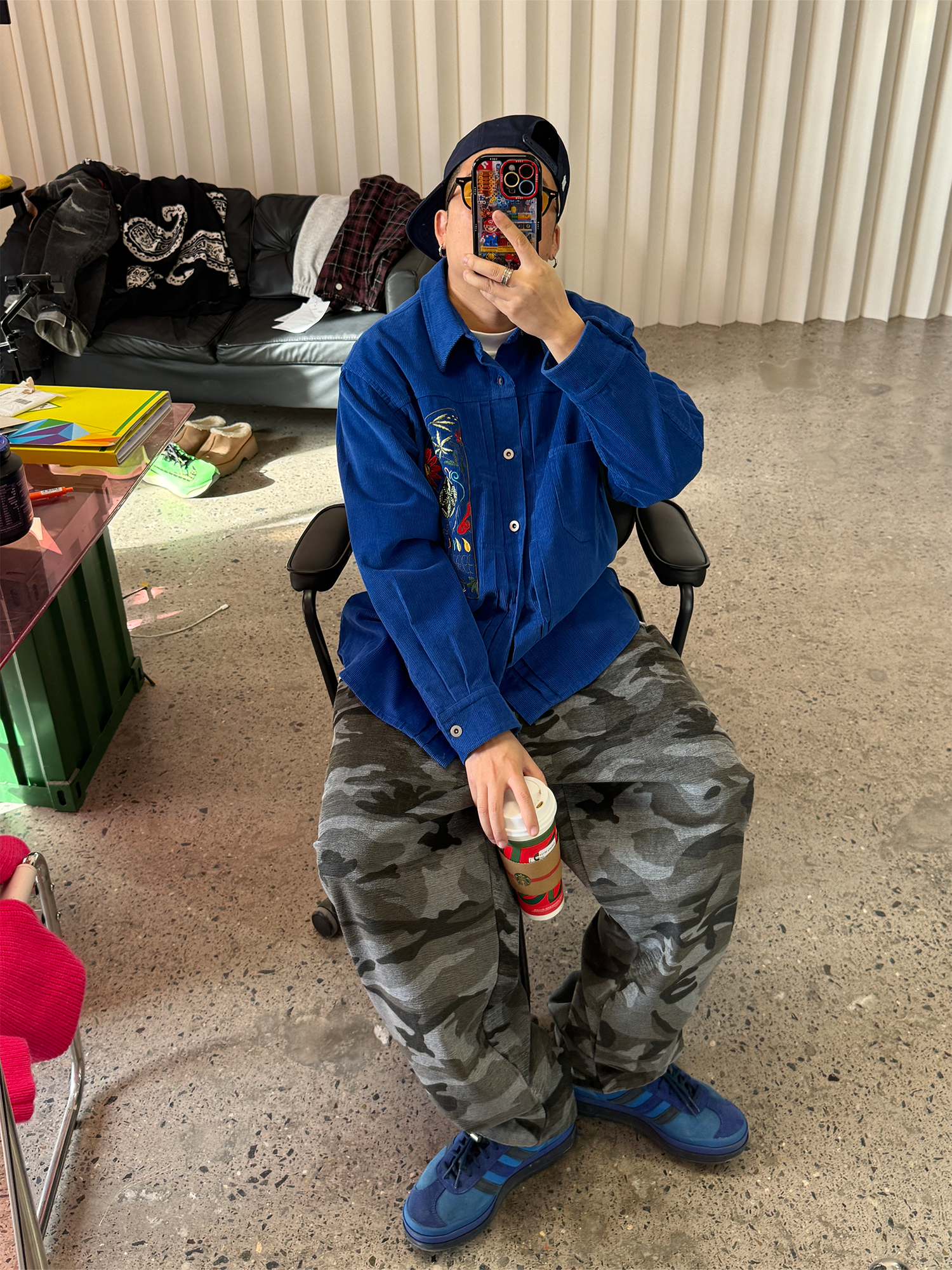 ME DA IGUAL Camo Elastic Waistband Tappered Pants, premium urban and streetwear designers apparel on PROJECTISR.com, ME DA IGUAL