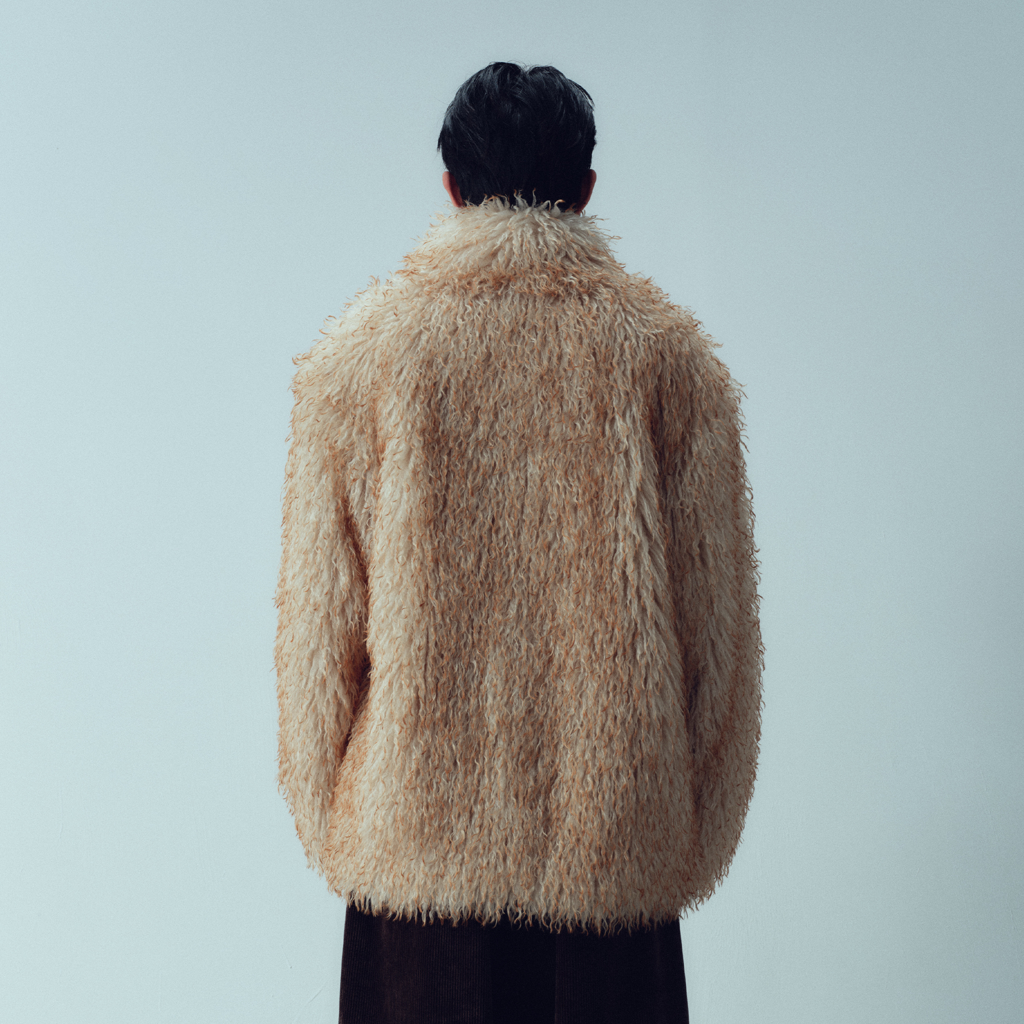 KADAKADA Ombre Faux Fur Jacket
