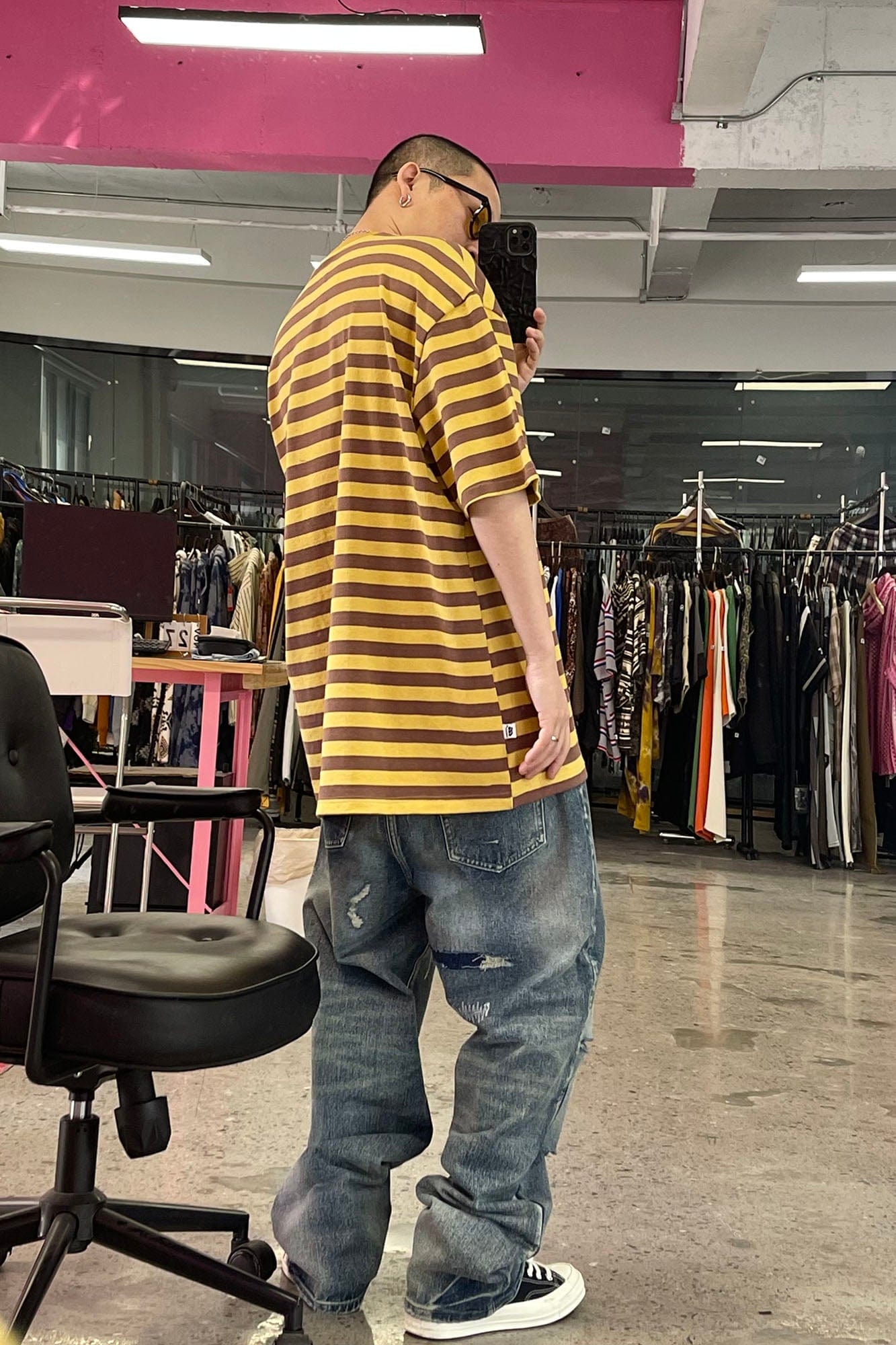 ME DA IGUAL Distressed Ripped Whisker Washed Jeans, premium urban and streetwear designers apparel on PROJECTISR.com, ME DA IGUAL