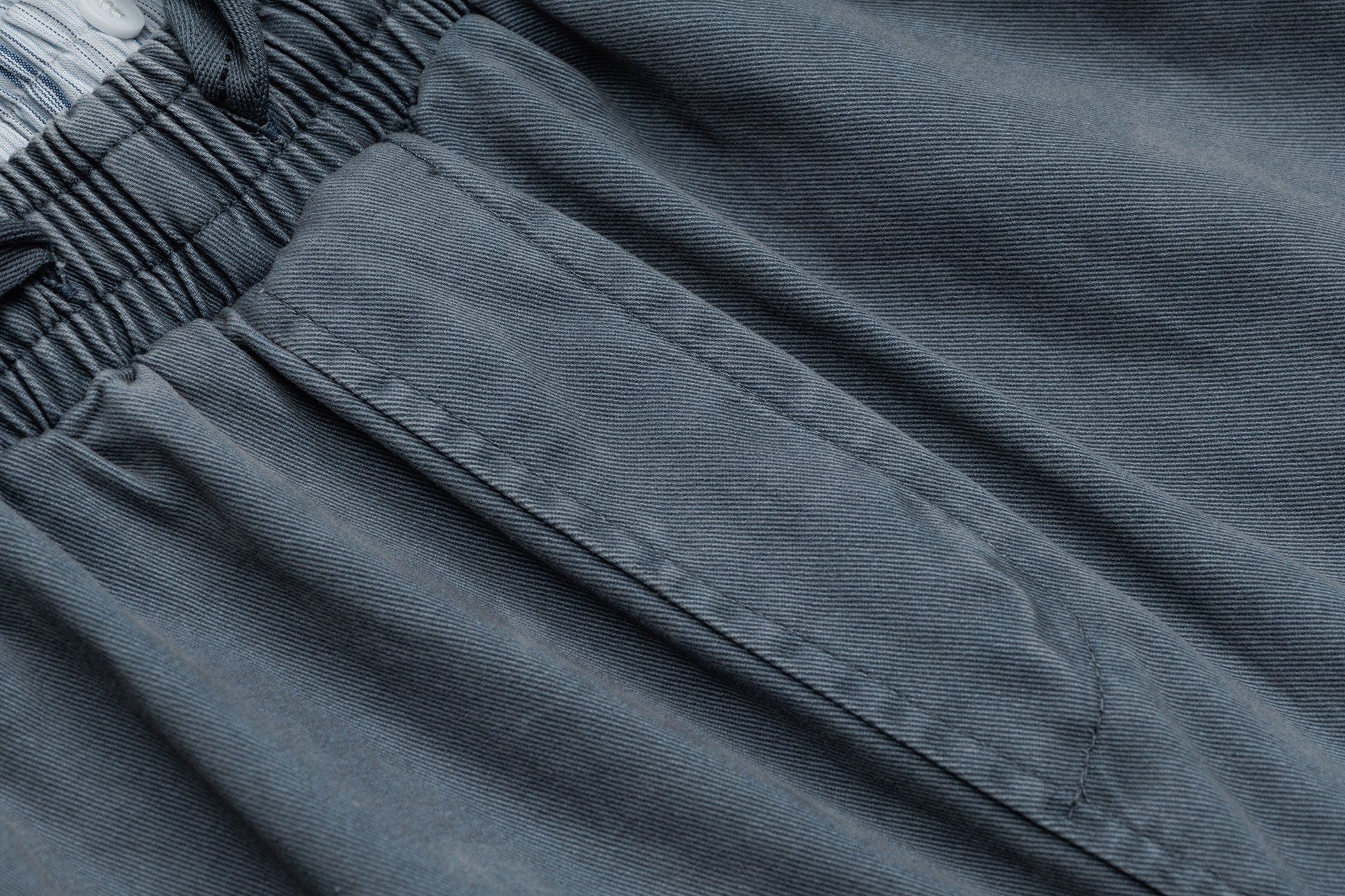 OVDY Layered-Waist Distressed Straight-Leg Pants, premium urban and streetwear designers apparel on PROJECTISR.com, OVDY