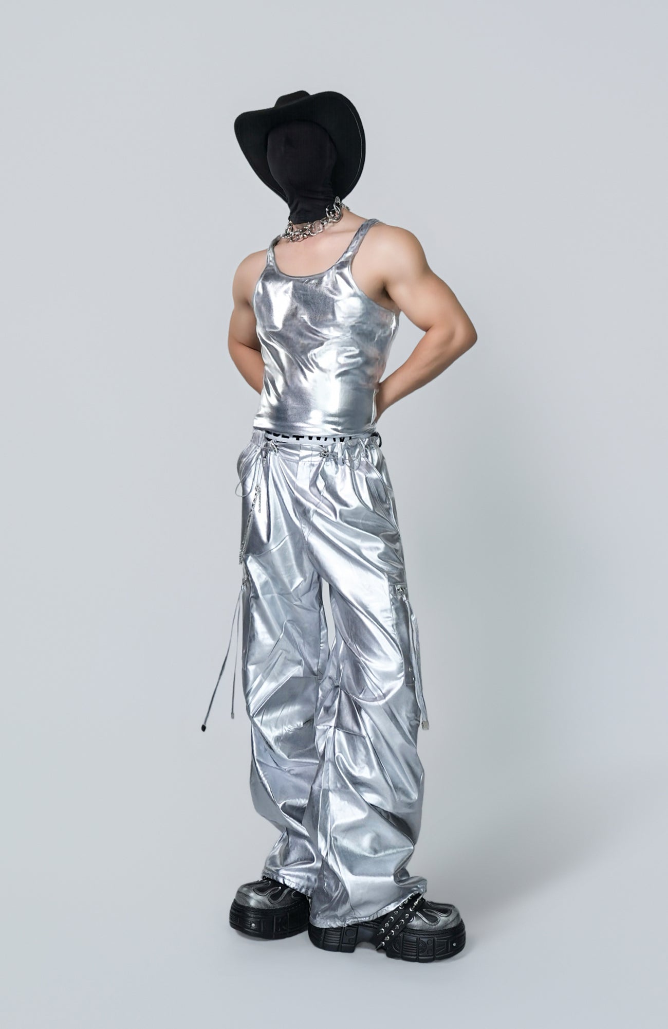 VE2 Metallic Finish Tank Top