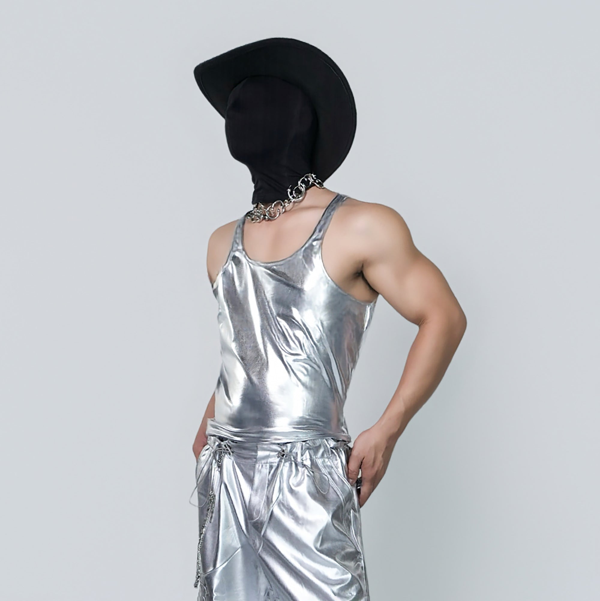 VE2 Metallic Finish Tank Top
