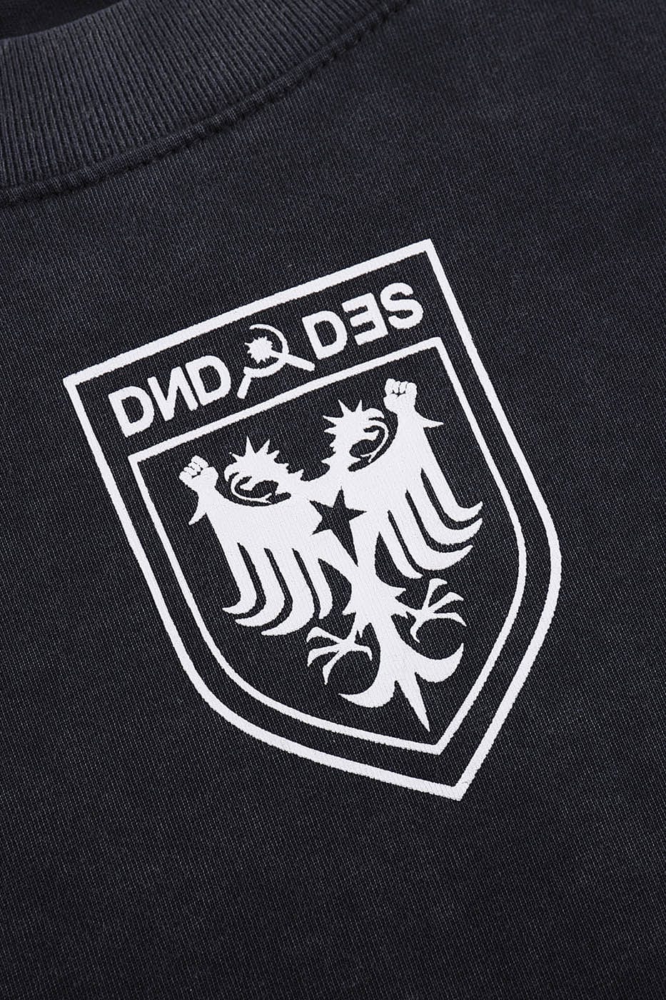 DND4DES Double-Headed Eagle Distressed T-Shirt, premium urban and streetwear designers apparel on PROJECTISR.com, DND4DES