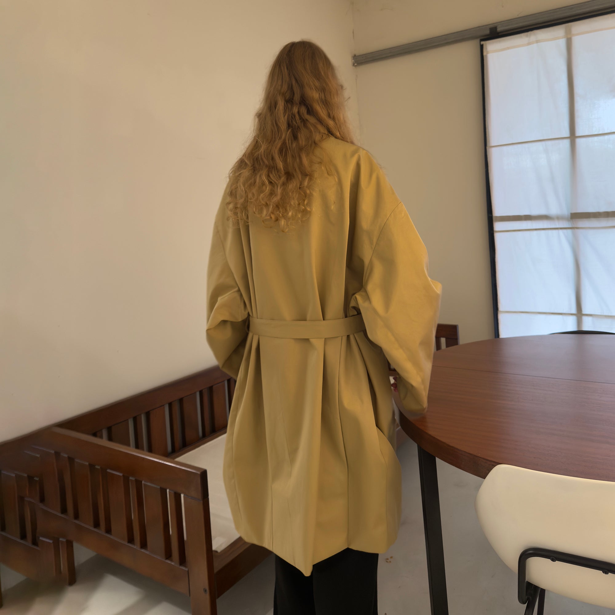 MIICHOUS Floral Paneled Detachable Liner Coat