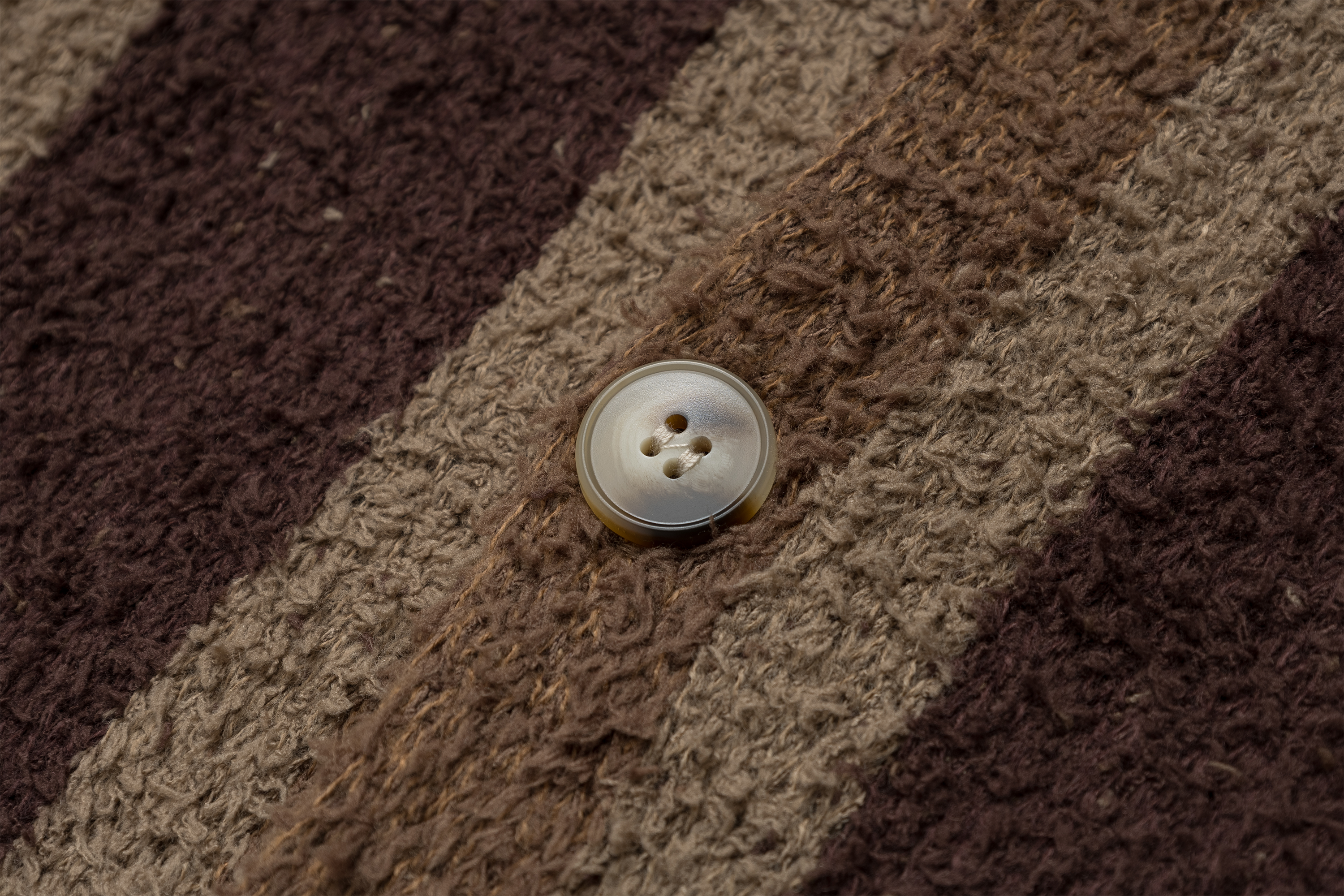 OVDY Retro Contrast Stripe Collar Knit Cardigan, premium urban and streetwear designers apparel on PROJECTISR.com, DVDY