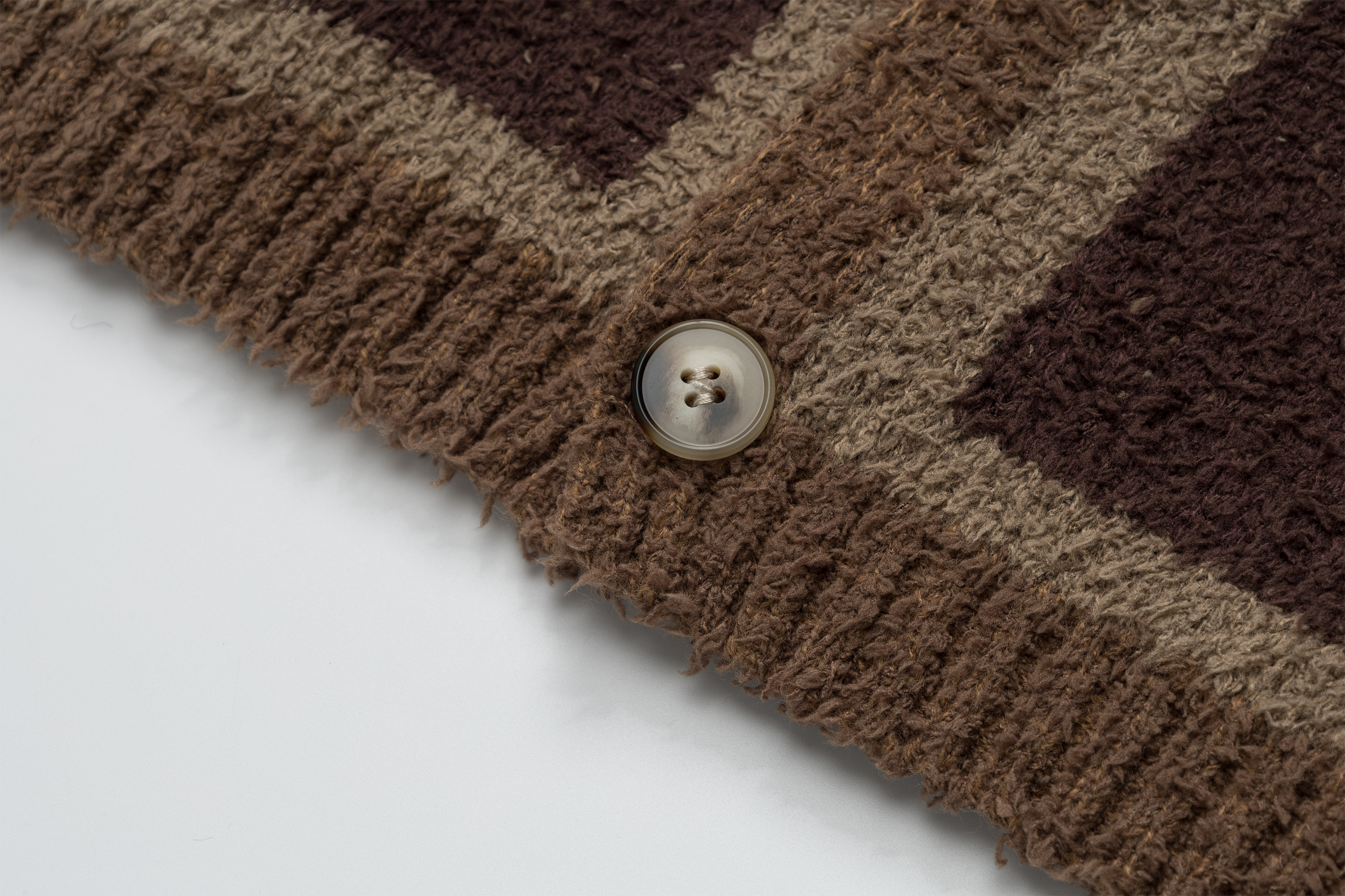 OVDY Retro Contrast Stripe Collar Knit Cardigan, premium urban and streetwear designers apparel on PROJECTISR.com, DVDY