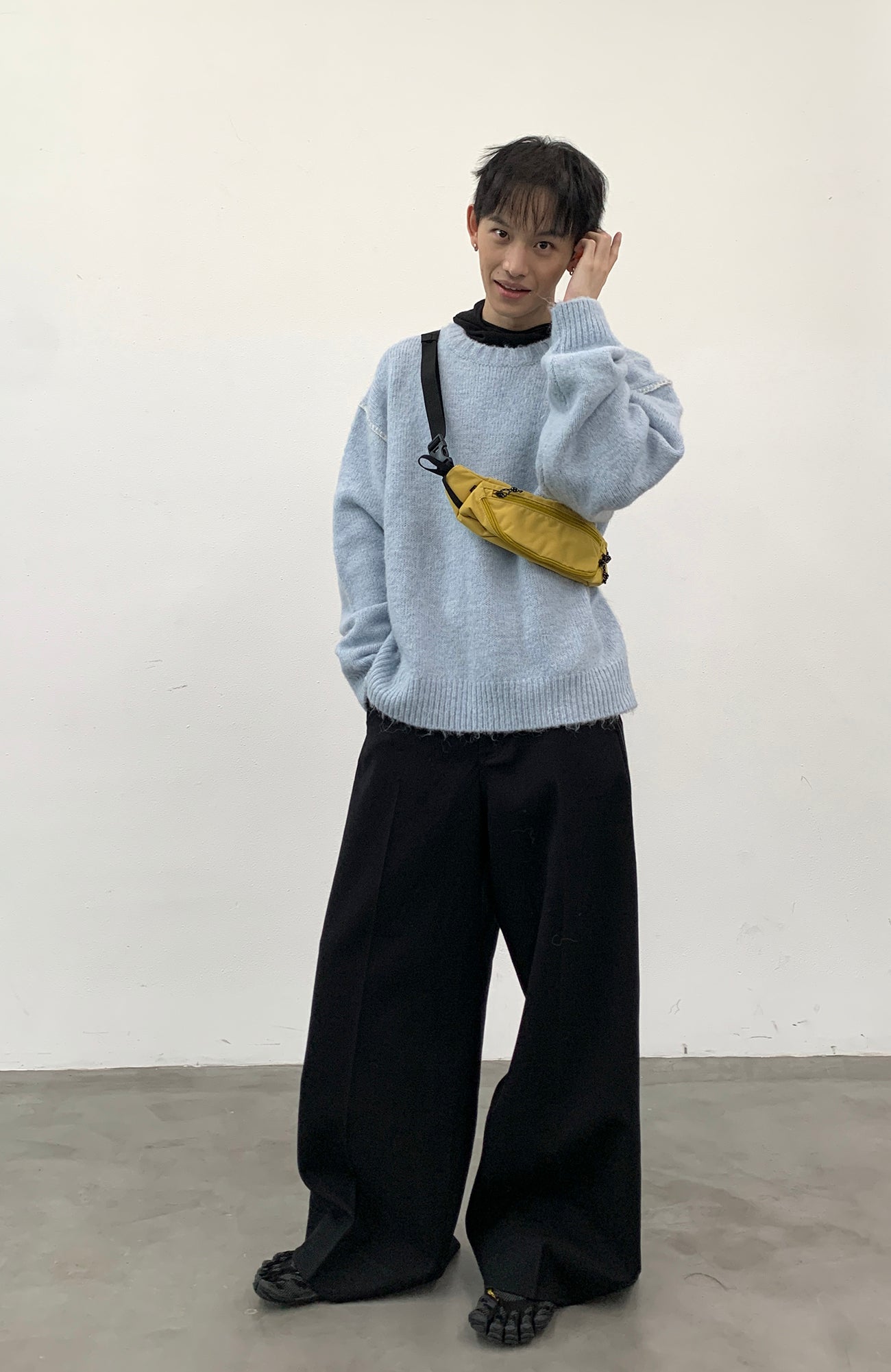 ROARINGWILD A ARCH Chunky Wool-Blend Knit Pullover