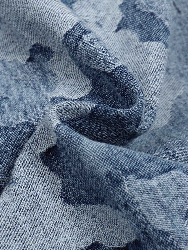 DND4DES Blue Camo Bandage Cargo, premium urban and streetwear designers apparel on PROJECTISR.com, DND4DES