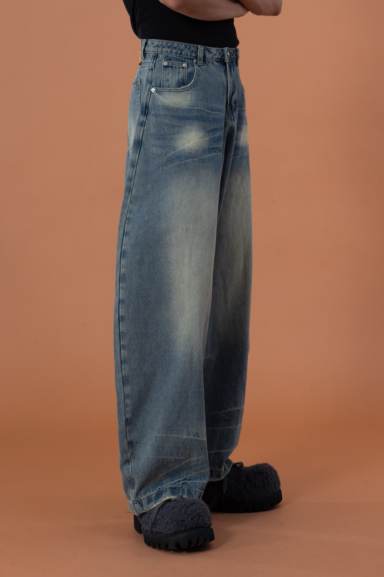 CLP Retro Washed Barrel Jeans