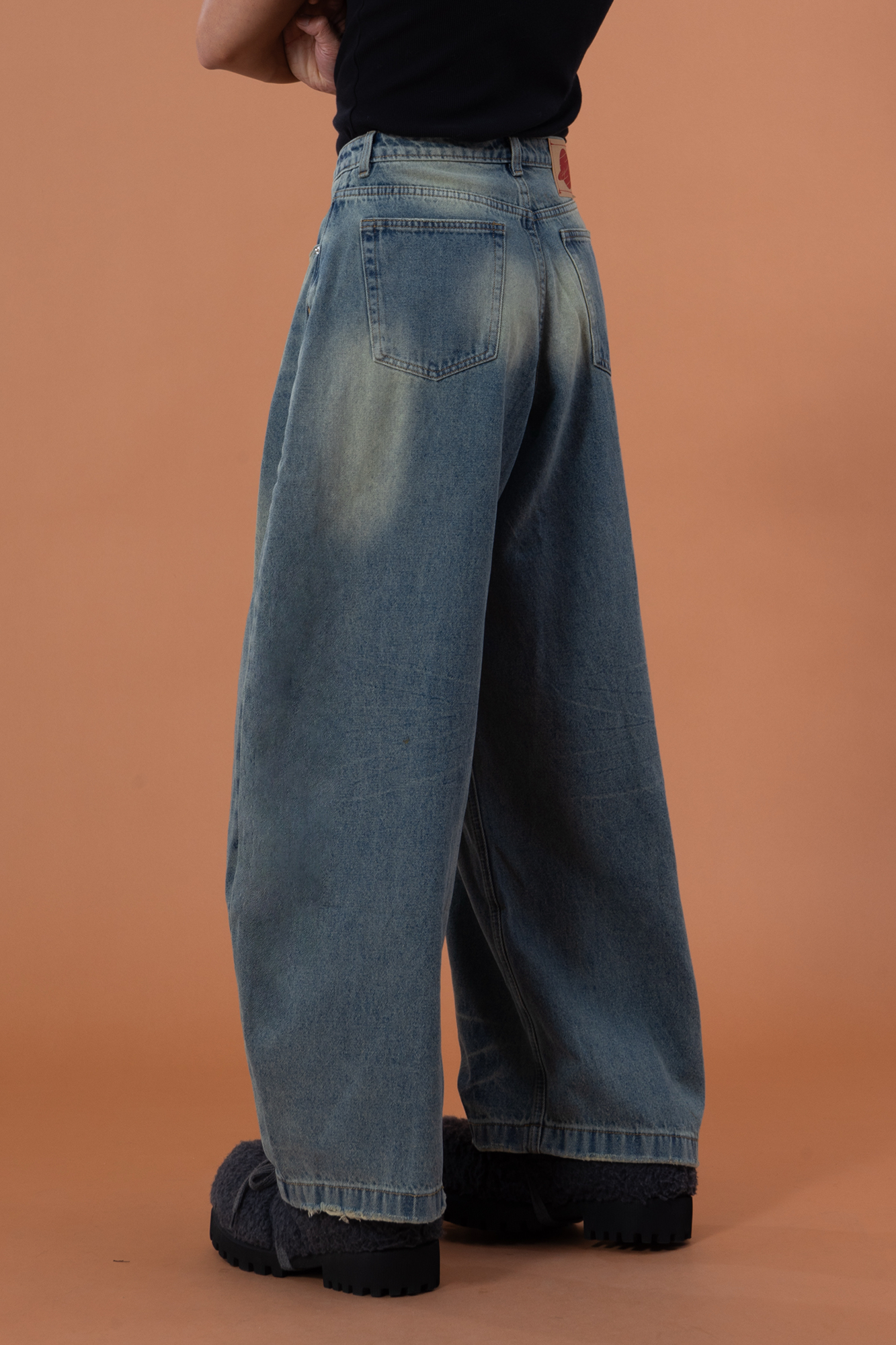 CLP Retro Washed Barrel Jeans