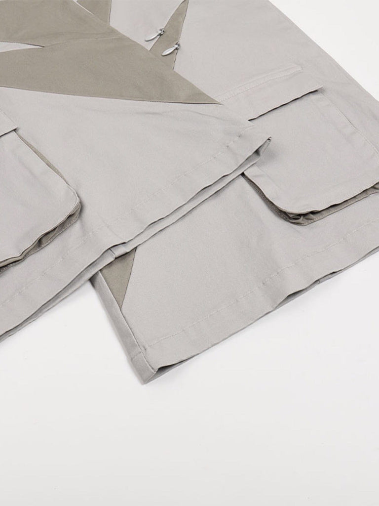 DND4DES Modern Deconstructed Spliced Zippers Pants, premium urban and streetwear designers apparel on PROJECTISR.com, DND4DES