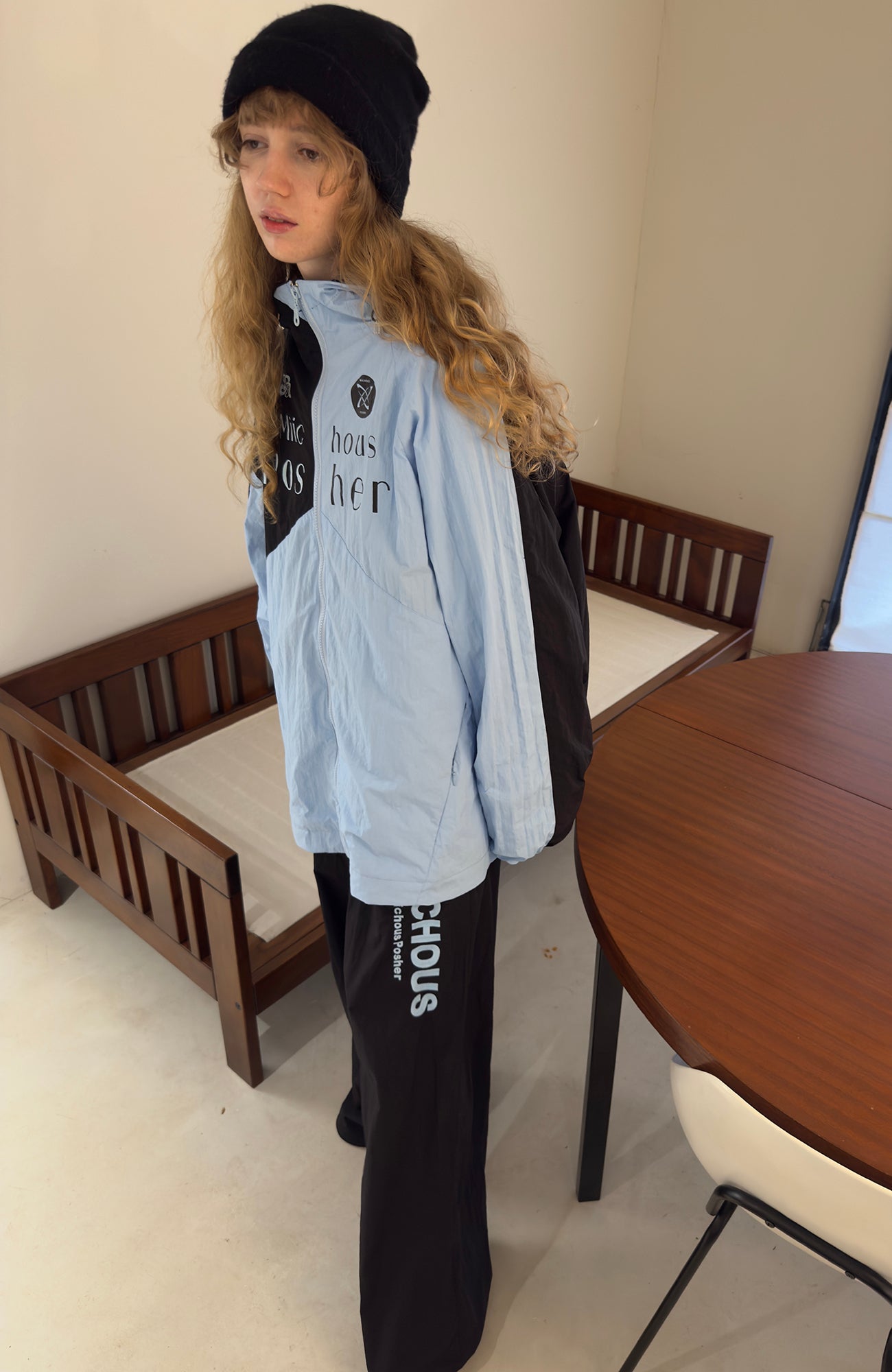 MIICHOUS Contrast Panel Detachable Liner Ski Jacket