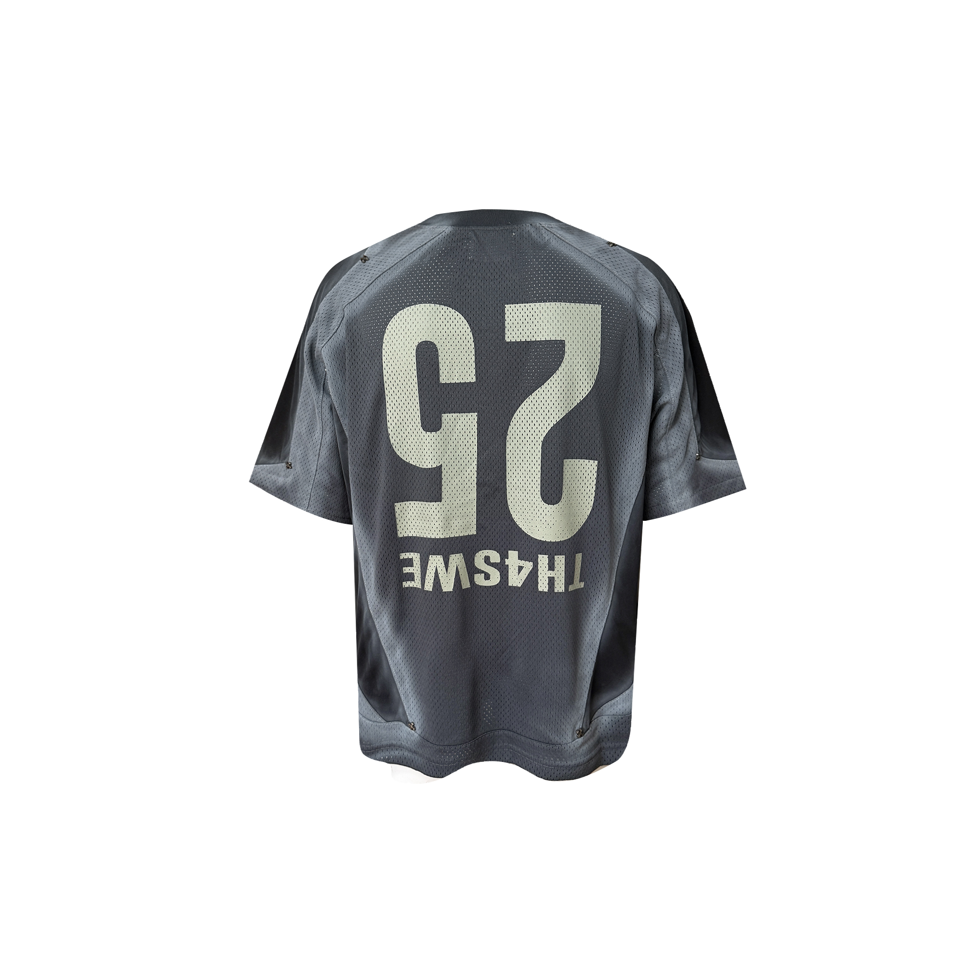 TH4SWE Washed Thorn Graphic Studded T Shirt