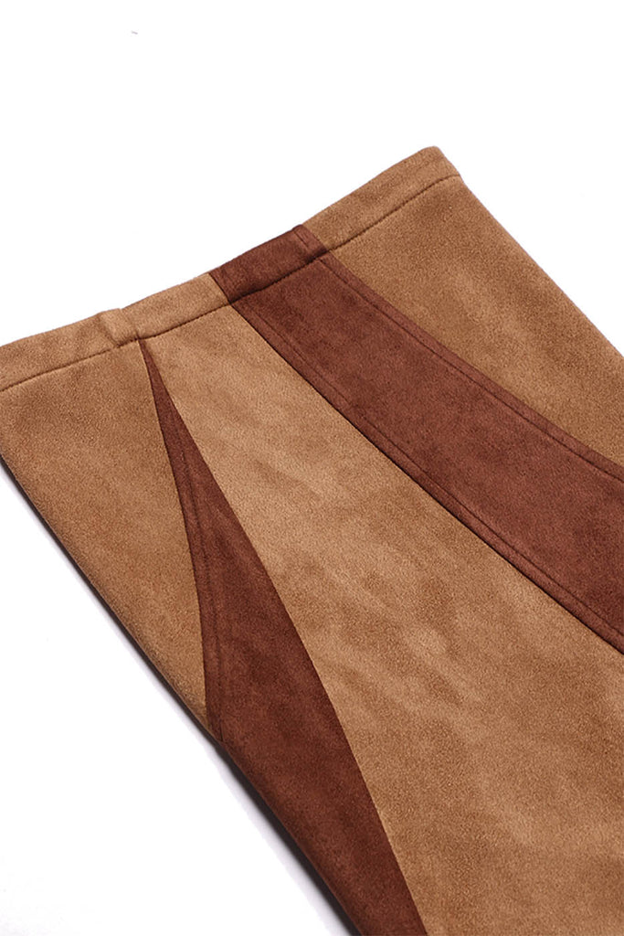 RELABEL Deconstructed Faux-Suede Pants, premium urban and streetwear designers apparel on PROJECTISR.com, RELABEL