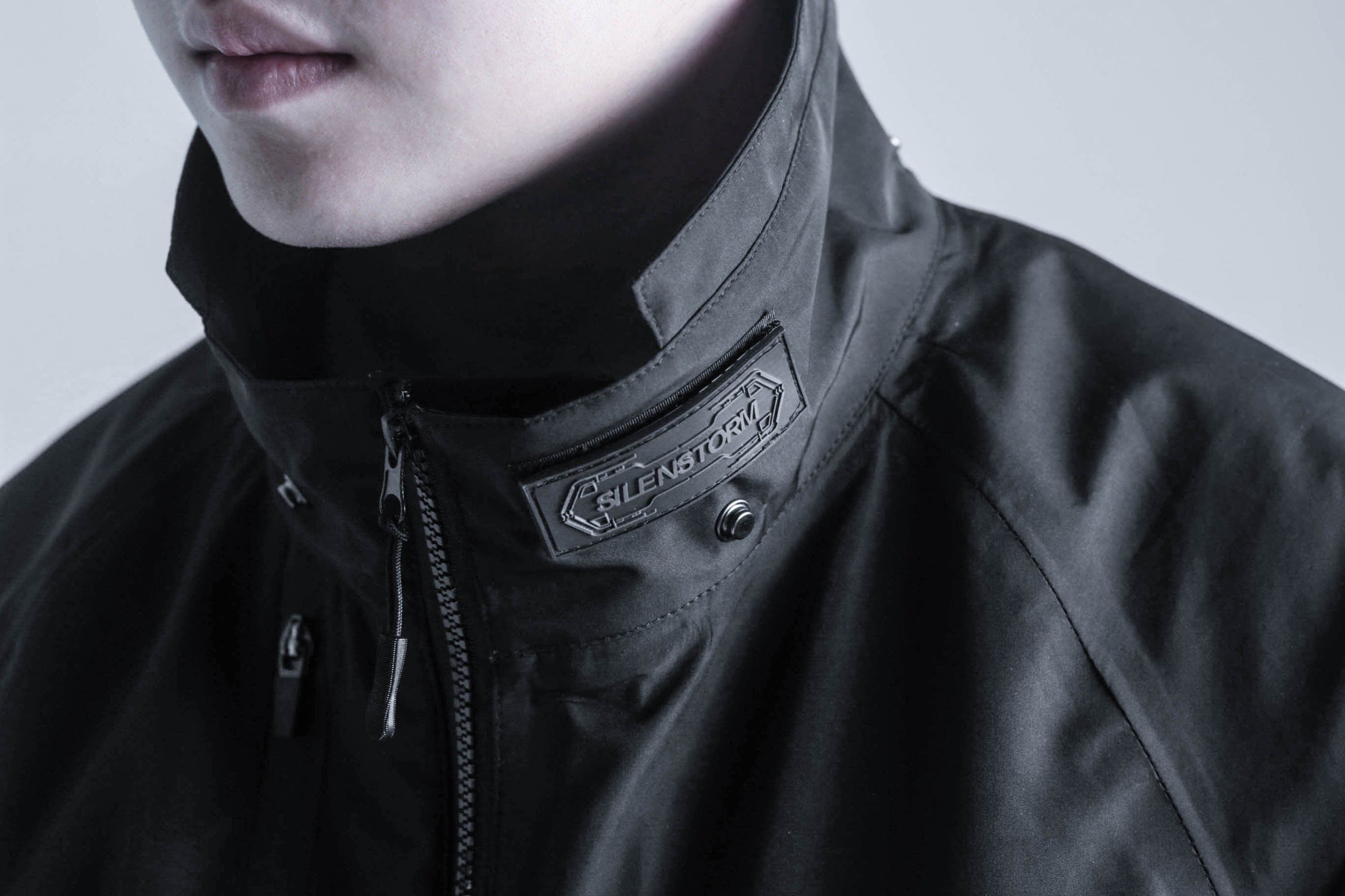 SILENSTORM Waterproof Double-Zip Multi-Pocket Jacket, premium urban and streetwear designers apparel on PROJECTISR.com, SILENSTORM