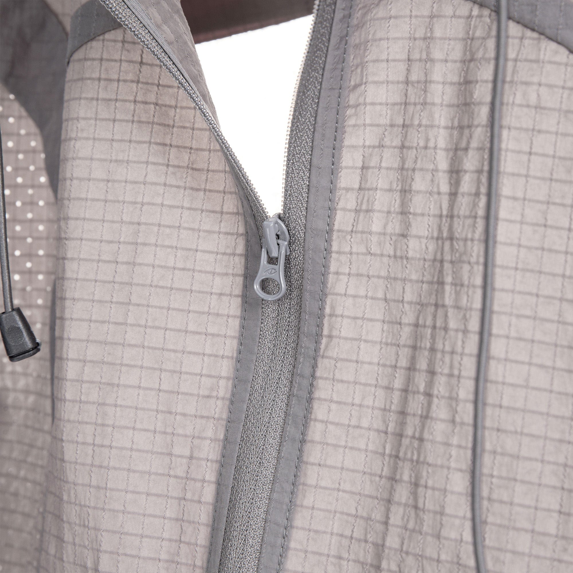 CATSSTAC Arc Panel Dual-Zip UV Protect Hooded Jacket, premium urban and streetwear designers apparel on PROJECTISR.com, CATSSTAC