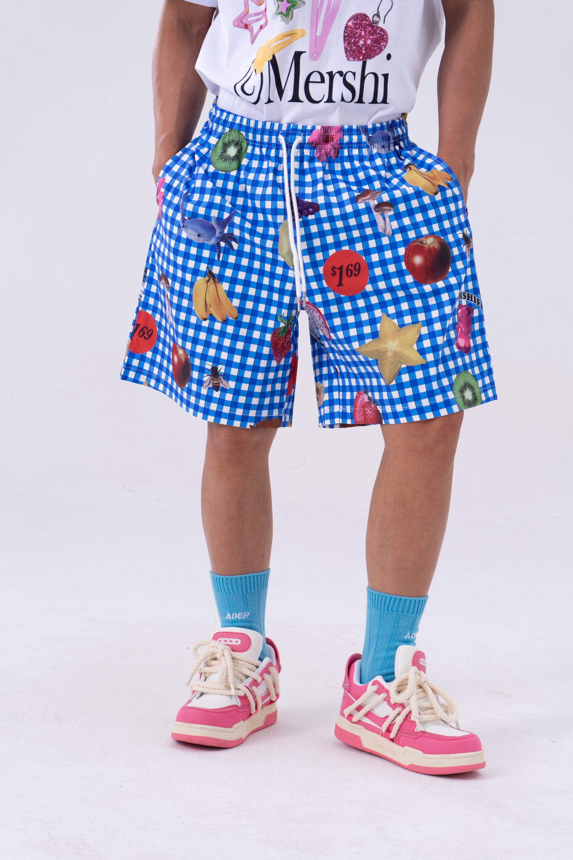 CLP Fruits Plaid Shorts