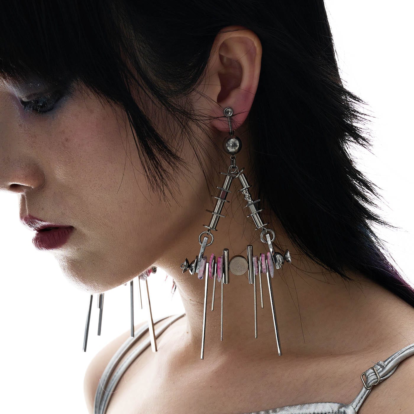 ILLUSORY Spike Entanglement Earrings