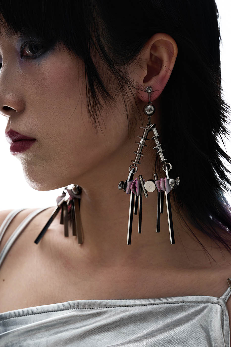 ILLUSORY Spike Entanglement Earrings