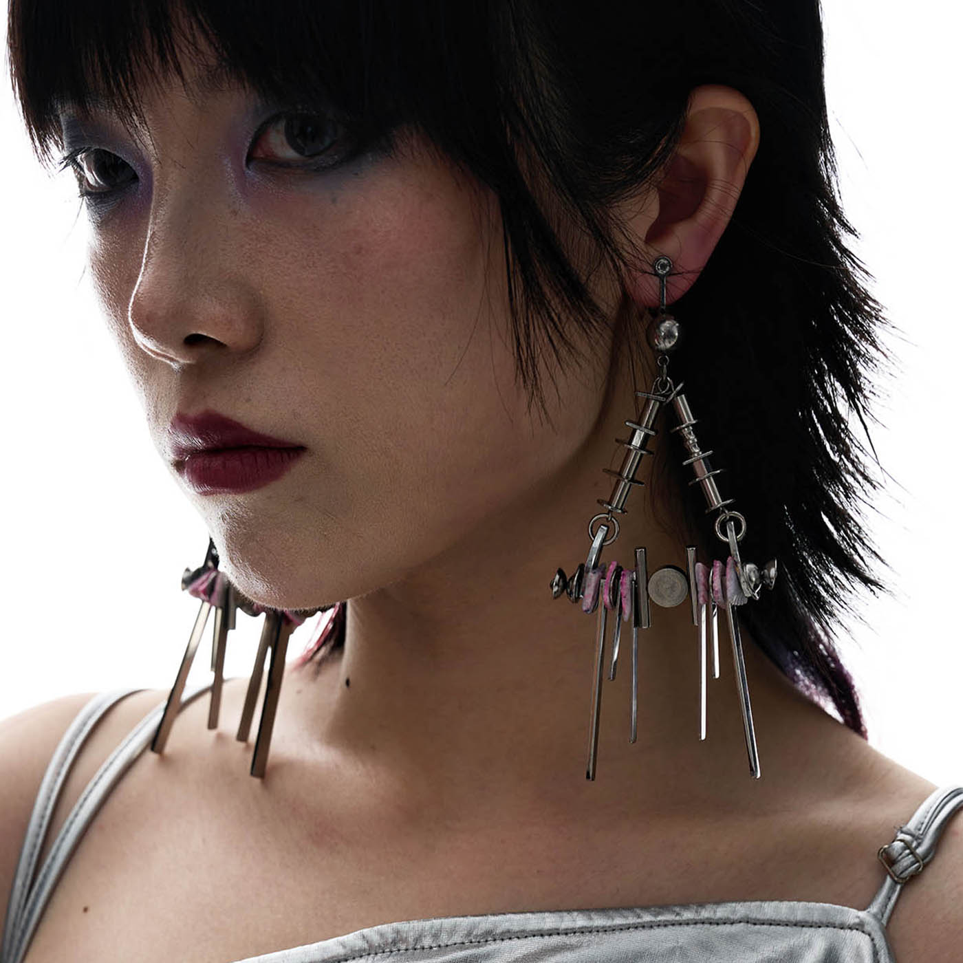 ILLUSORY Spike Entanglement Earrings