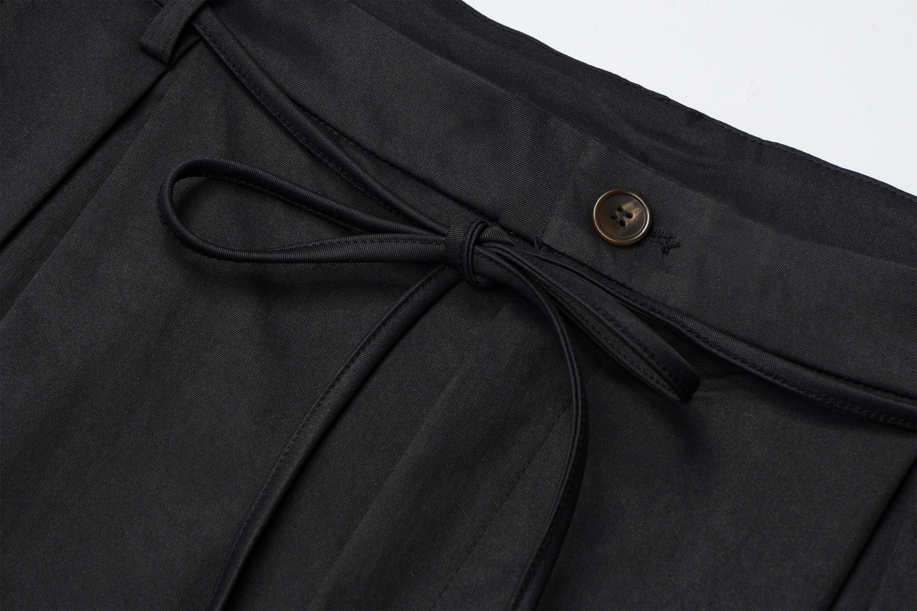 OVDY Pleated Textured Wide-Leg Pants, premium urban and streetwear designers apparel on PROJECTISR.com, DVDY