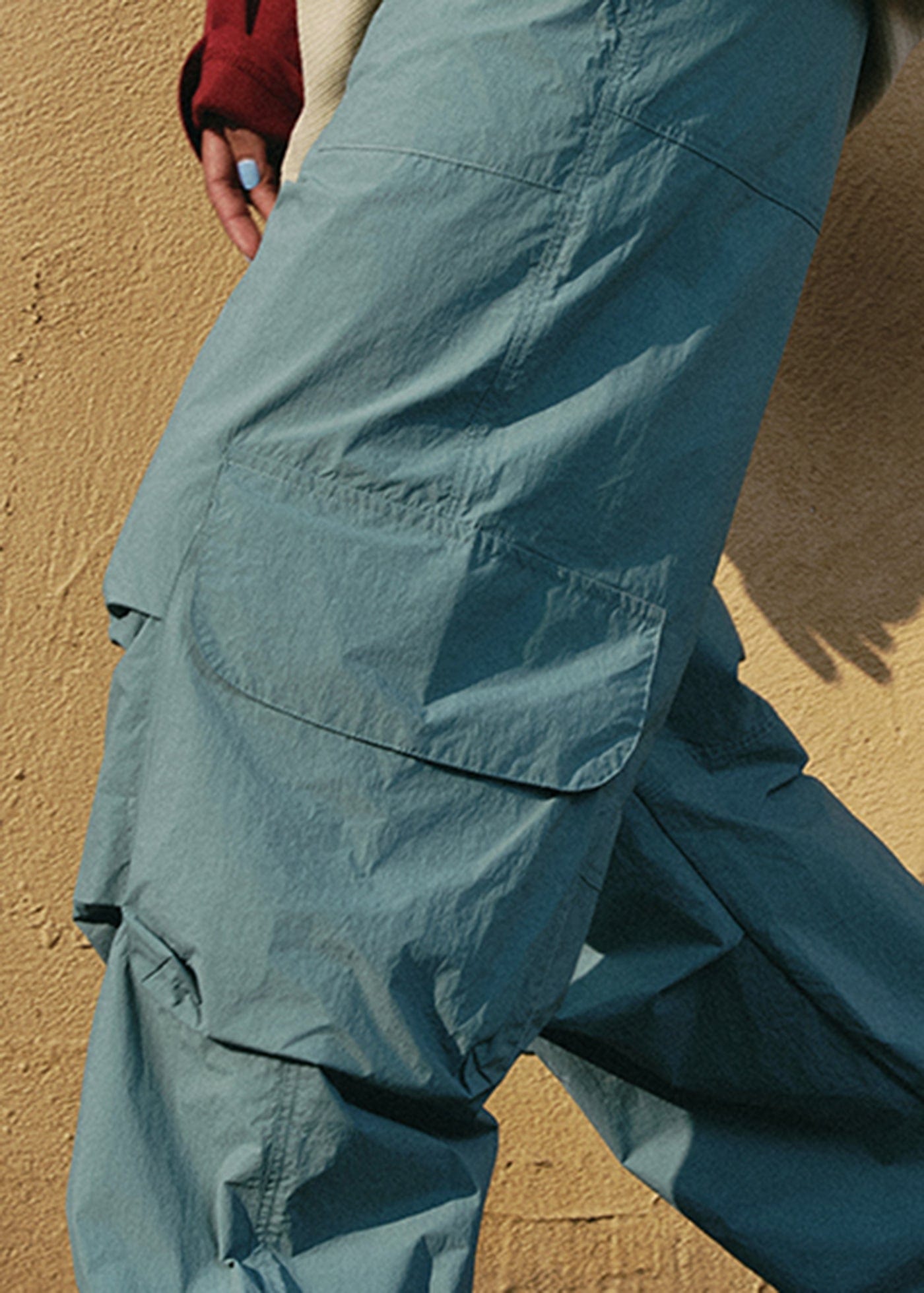 OSCILL Big-Pocket Parachute Pants