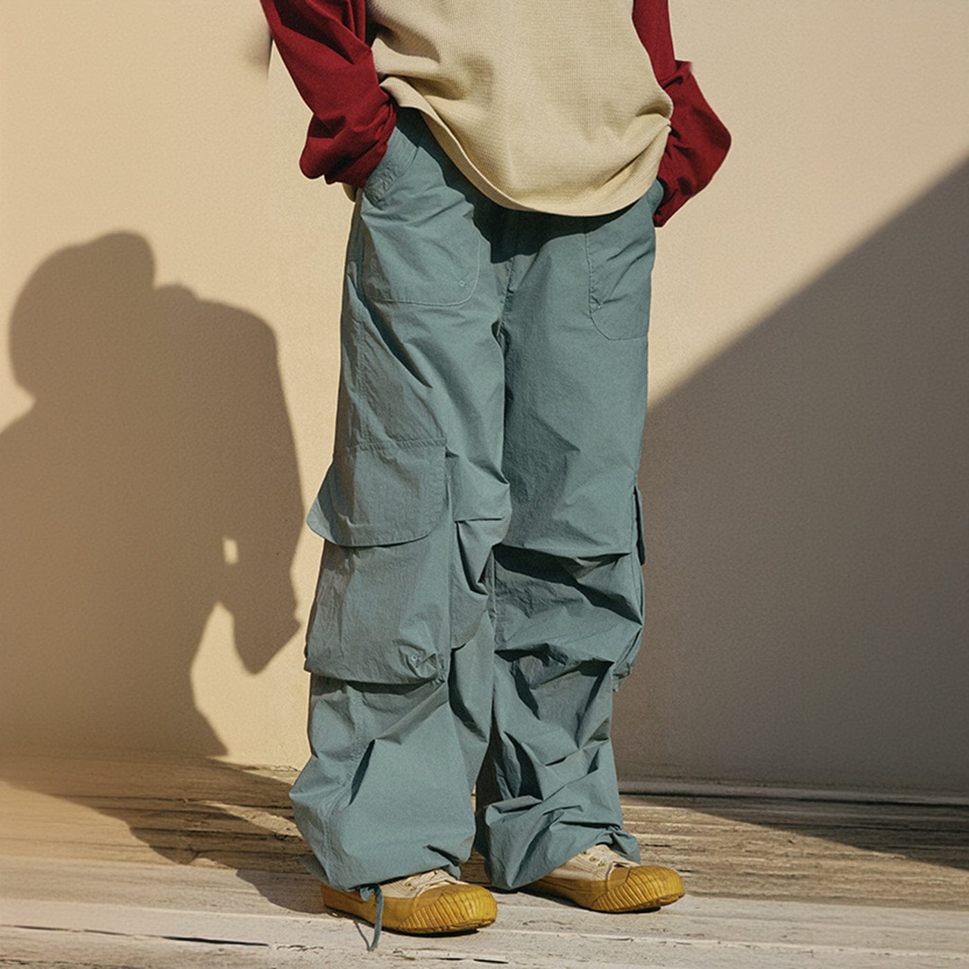 OSCILL Big-Pocket Parachute Pants