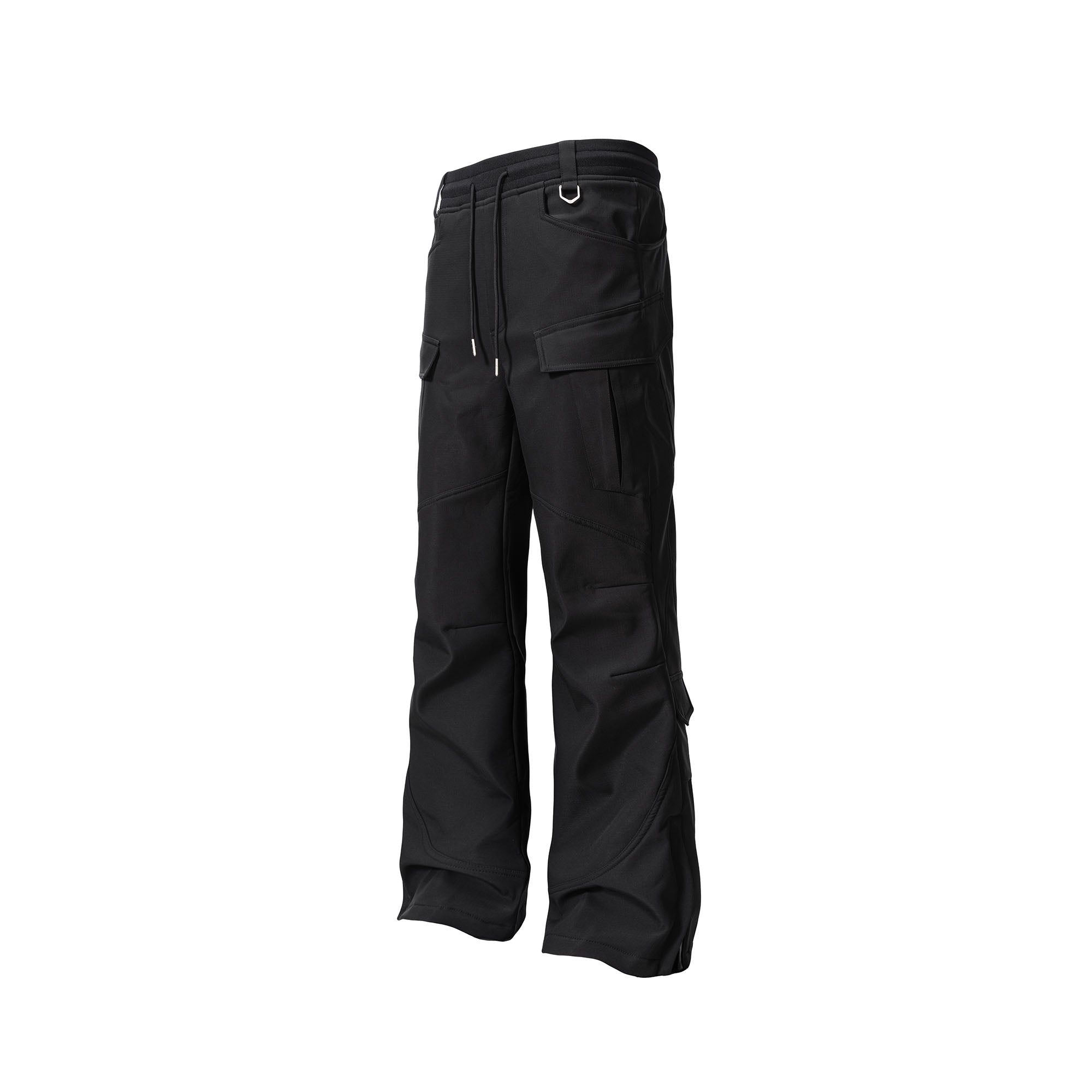CATSSTAC Paneled Utility Fleece-Lined Cargo Pants