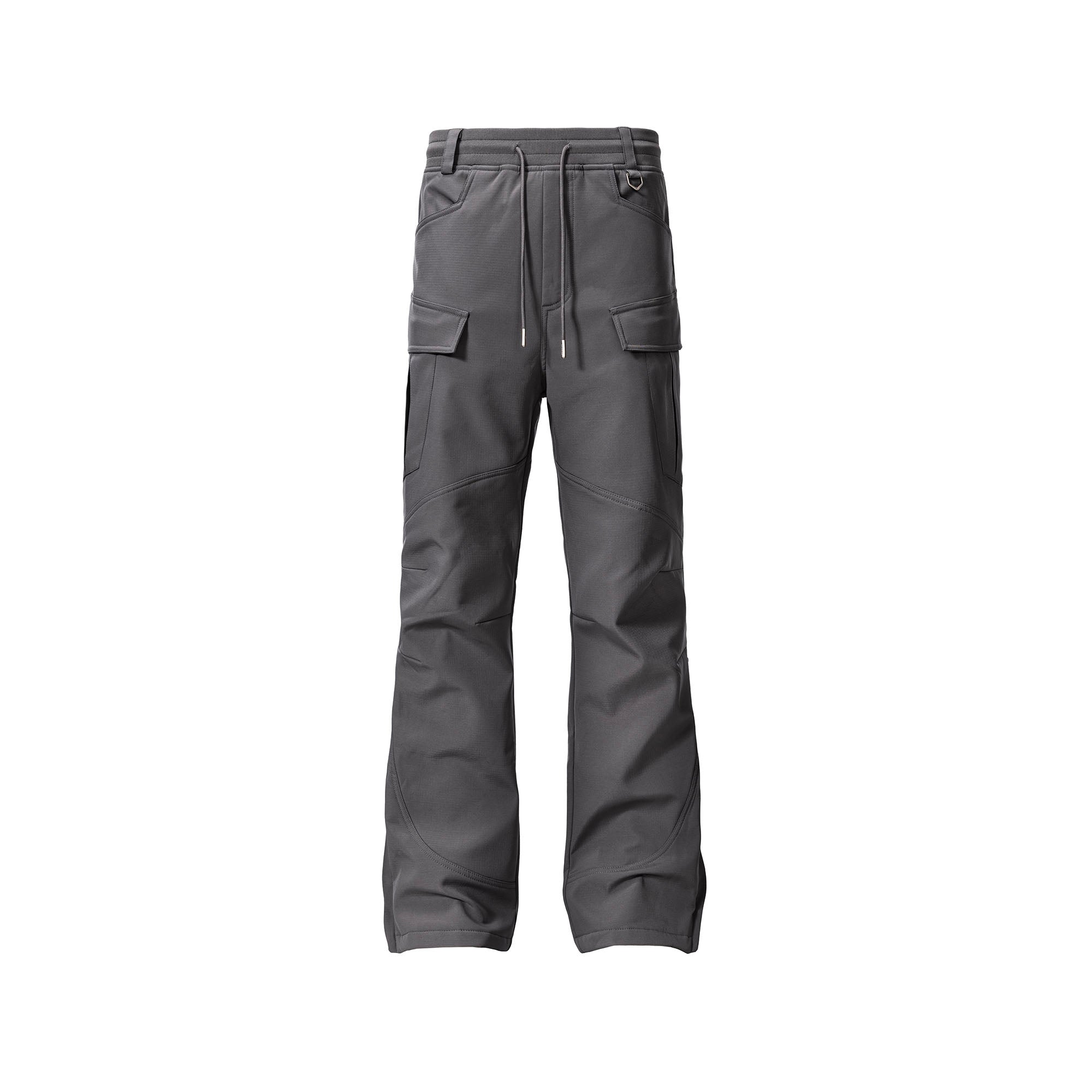 CATSSTAC Paneled Utility Fleece-Lined Cargo Pants