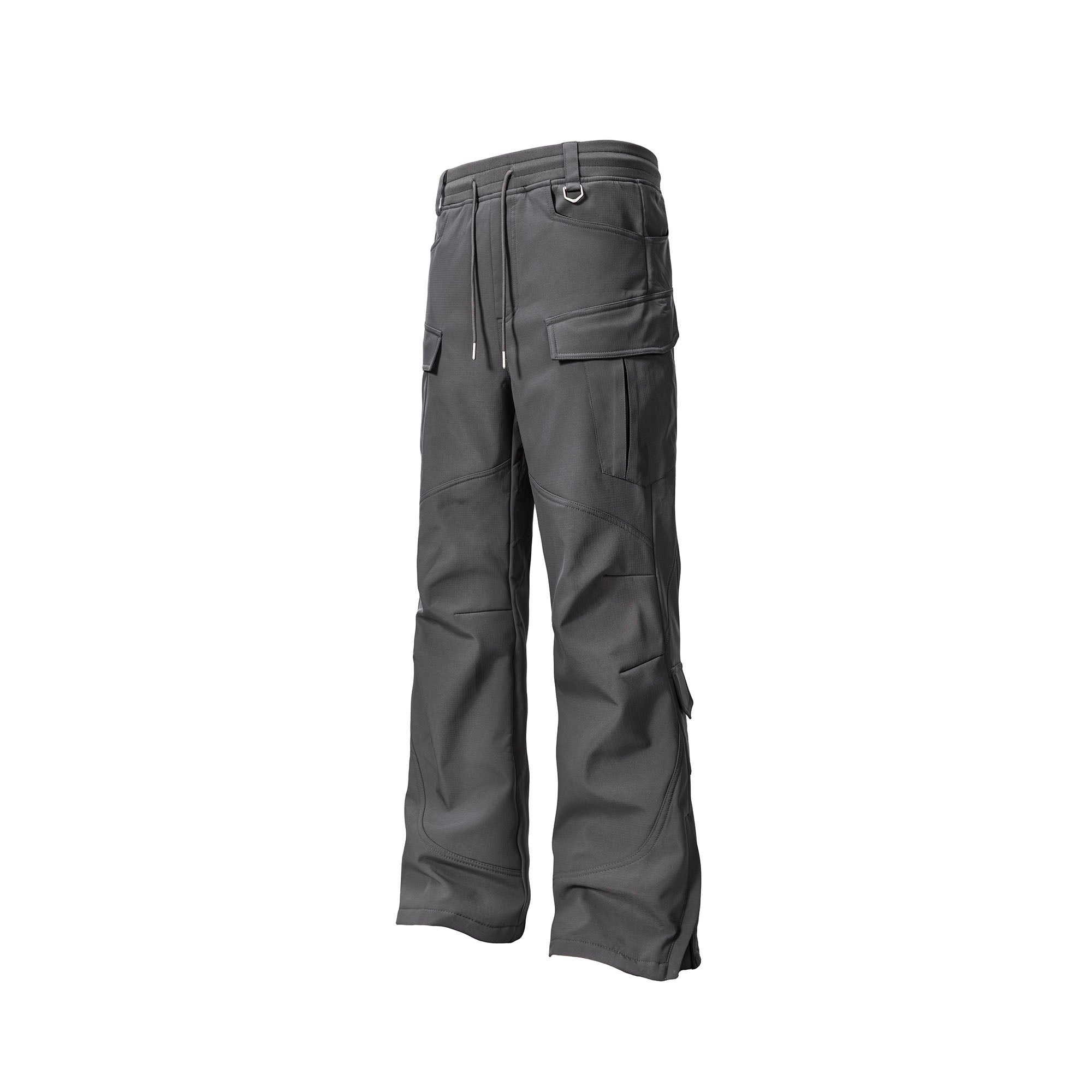 CATSSTAC Paneled Utility Fleece-Lined Cargo Pants