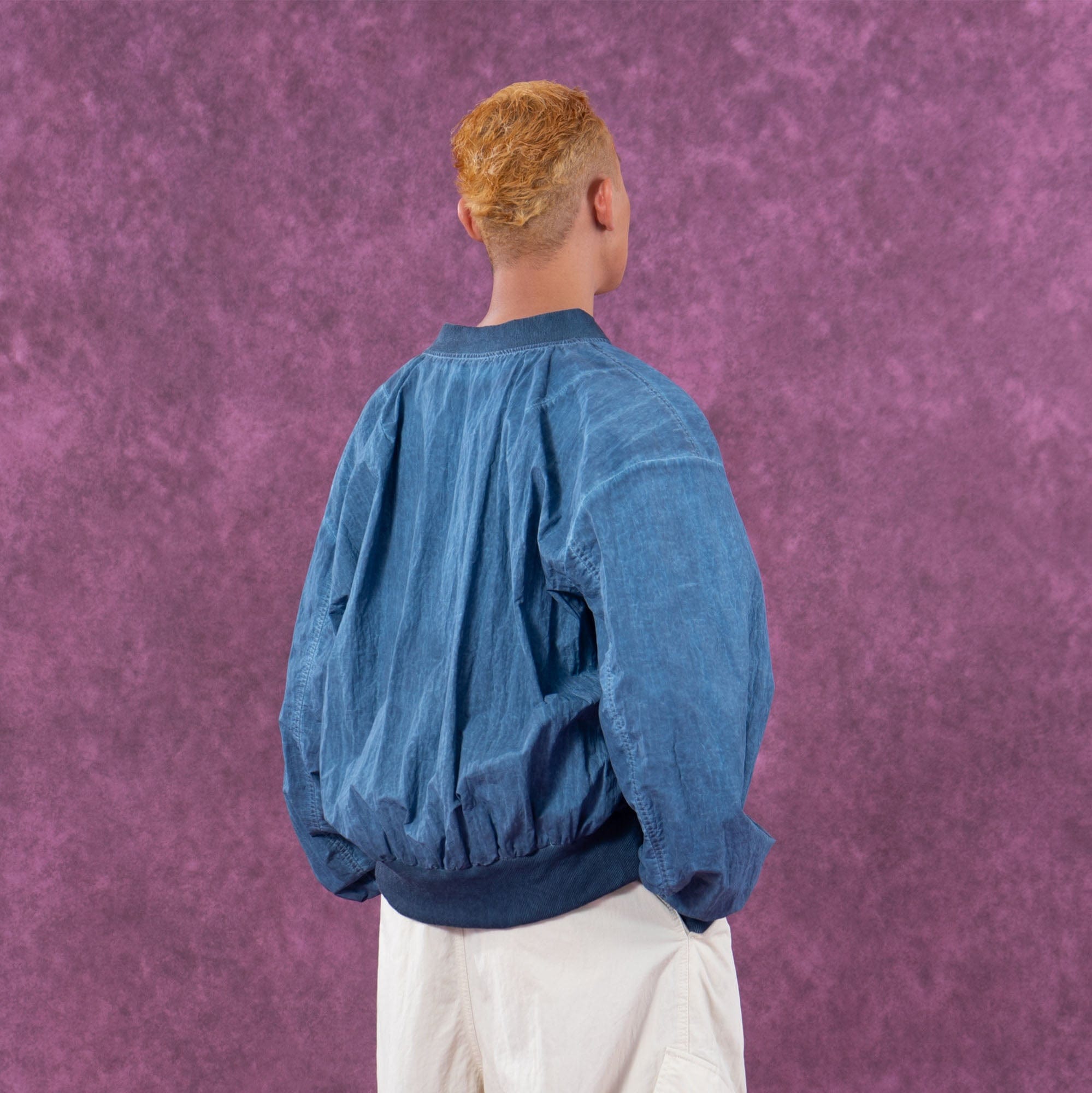 CLP Faded Crinkled Bomber Jacket, premium urban and streetwear designers apparel on PROJECTISR.com, CLP