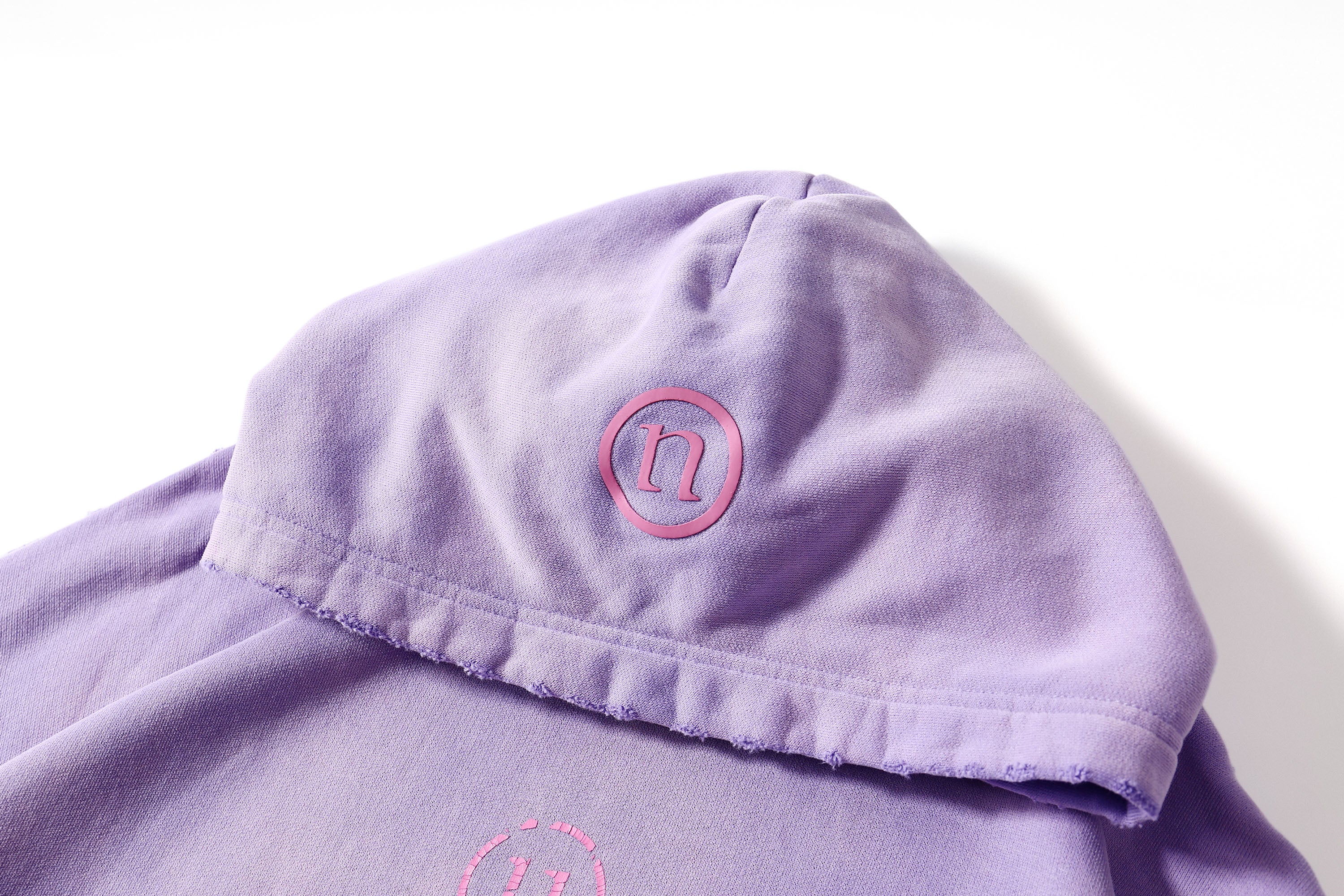 ULIPERY Distressed Gradient Oversized Hoodie Purple, premium urban and streetwear designers apparel on PROJECTISR.com, ULIPERY